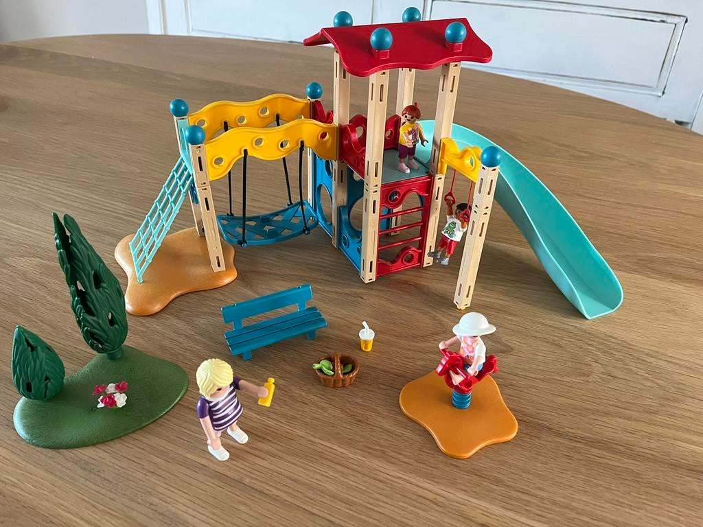 Playmobil speeltuin, Ophalen of Verzenden, Zo goed als nieuw