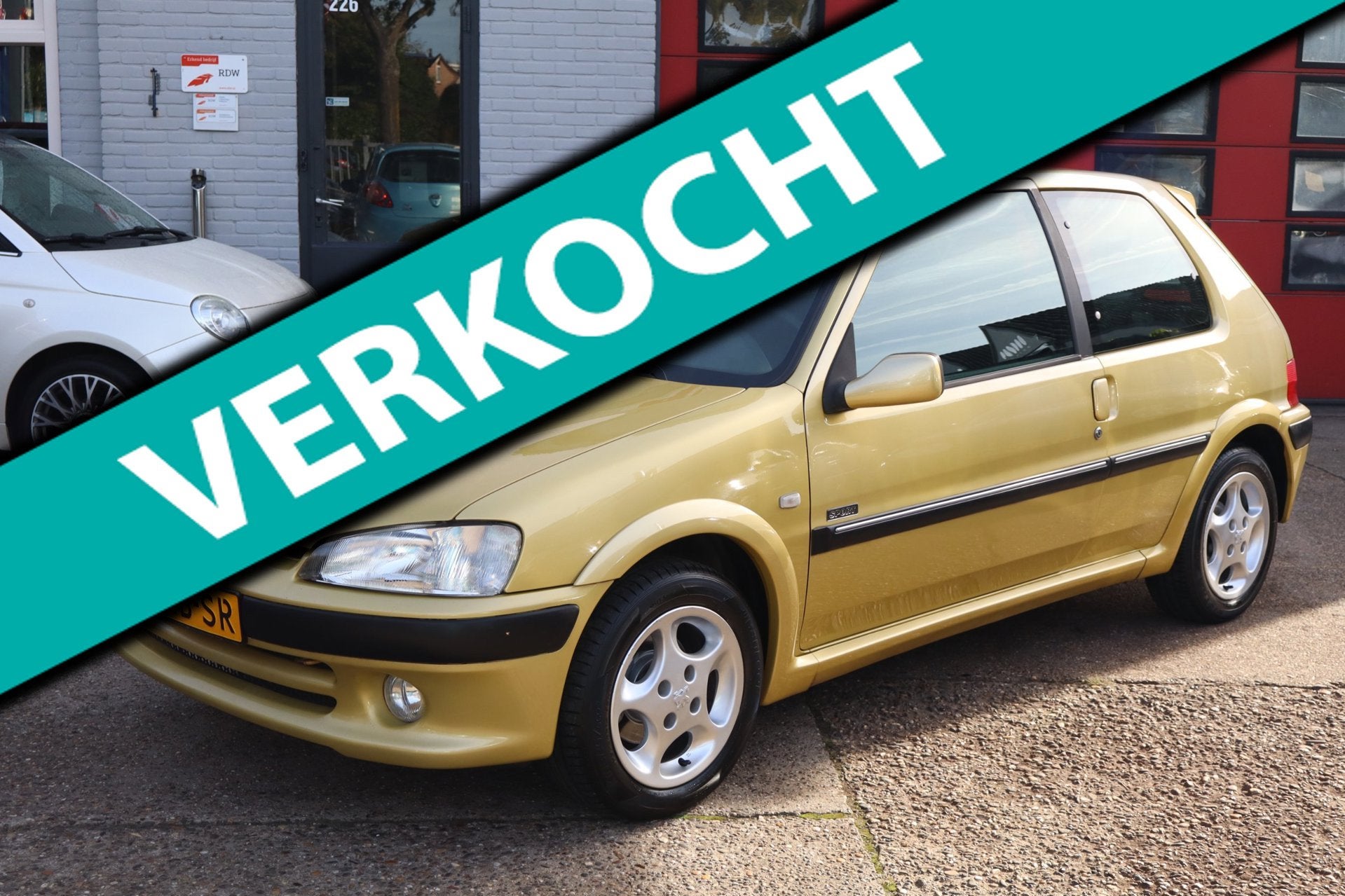 Peugeot 106 1.4 XS SPORT NL AUTO , NWE APK, Auto's, Voorwielaandrijving, Stof, Elektrische ramen, 4 cilinders