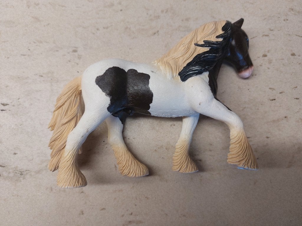 Schleich Tinker hengst (13831) - G, Ophalen of Verzenden, Zo goed als nieuw, Paard, Beeldje of Figuurtje