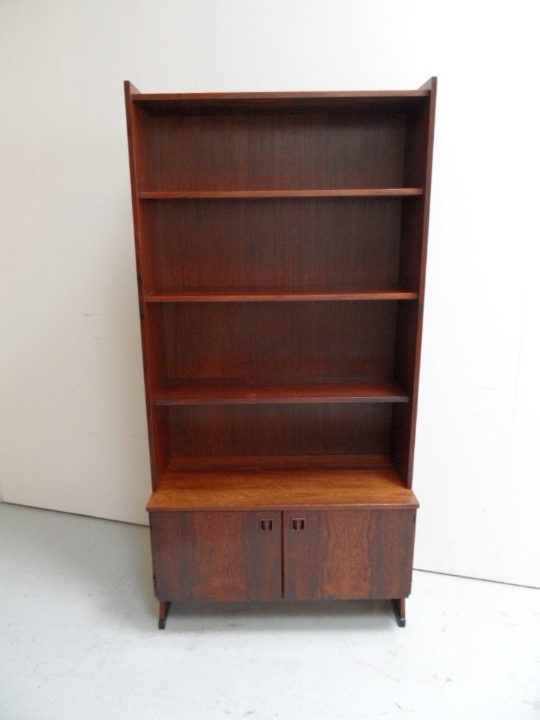 Mid century open boekenkast, Onbekend, Zo goed als nieuw, Onbekend, Onbekend
