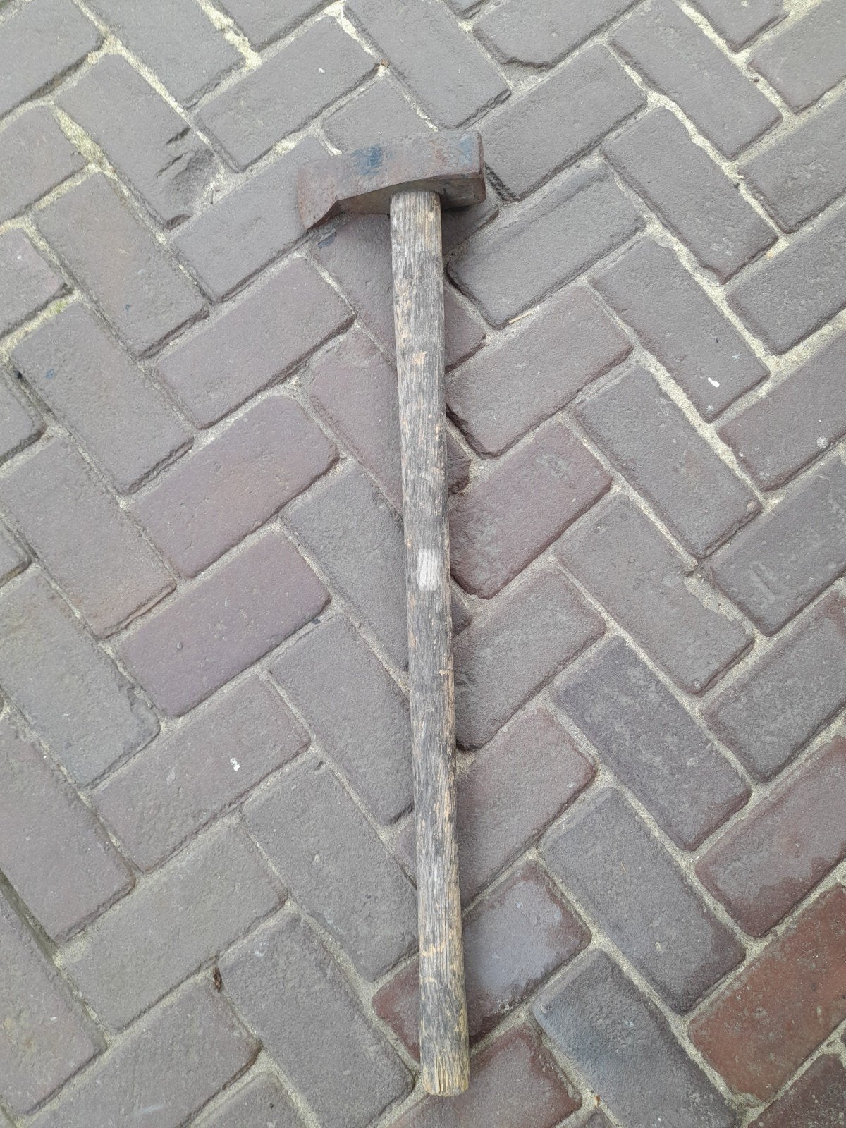 Oude voorhamer met houten steel, Ophalen, Gebruikt, Hamer, Overige merken