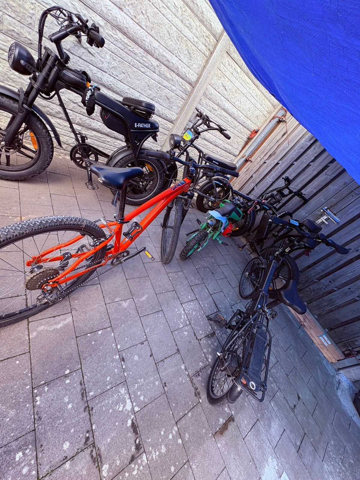 Je kan ze samen of los kopen sommigen zo goed als nieuw, Fietsen en Brommers, Fietsen | Tandems, Ophalen, Minder dan 10 versnellingen