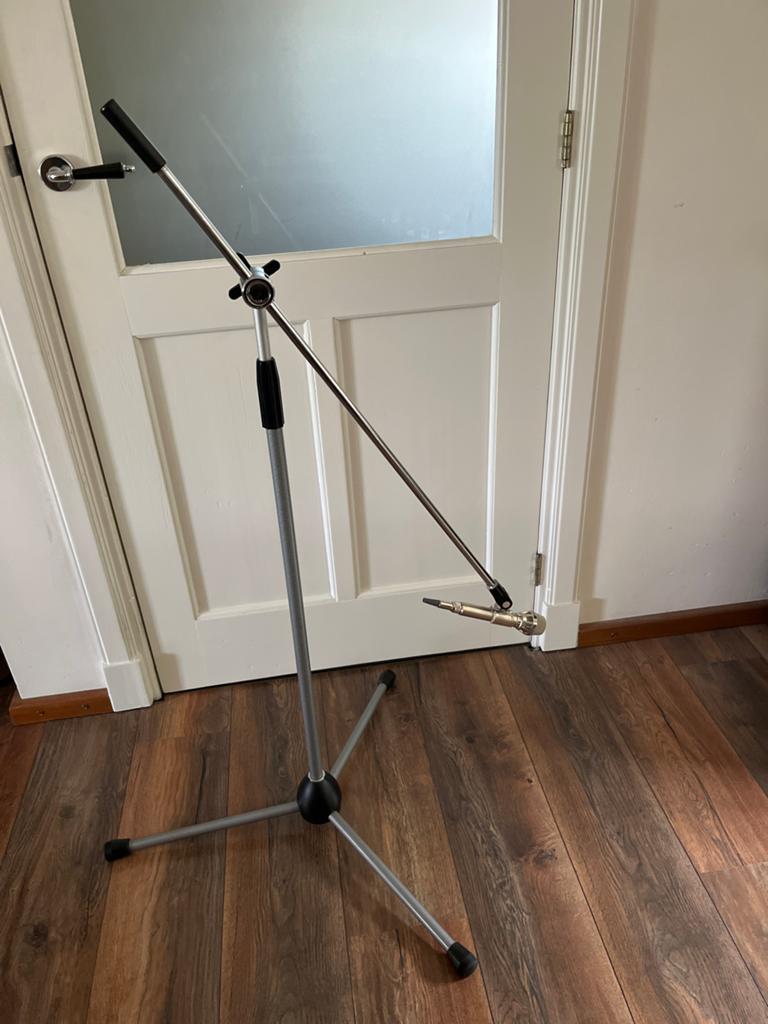 Eagle International FS.268 kwaliteits microfoonstandaard(s), Muziek en Instrumenten, Ophalen of Verzenden, Zo goed als nieuw, Instrumentstandaard