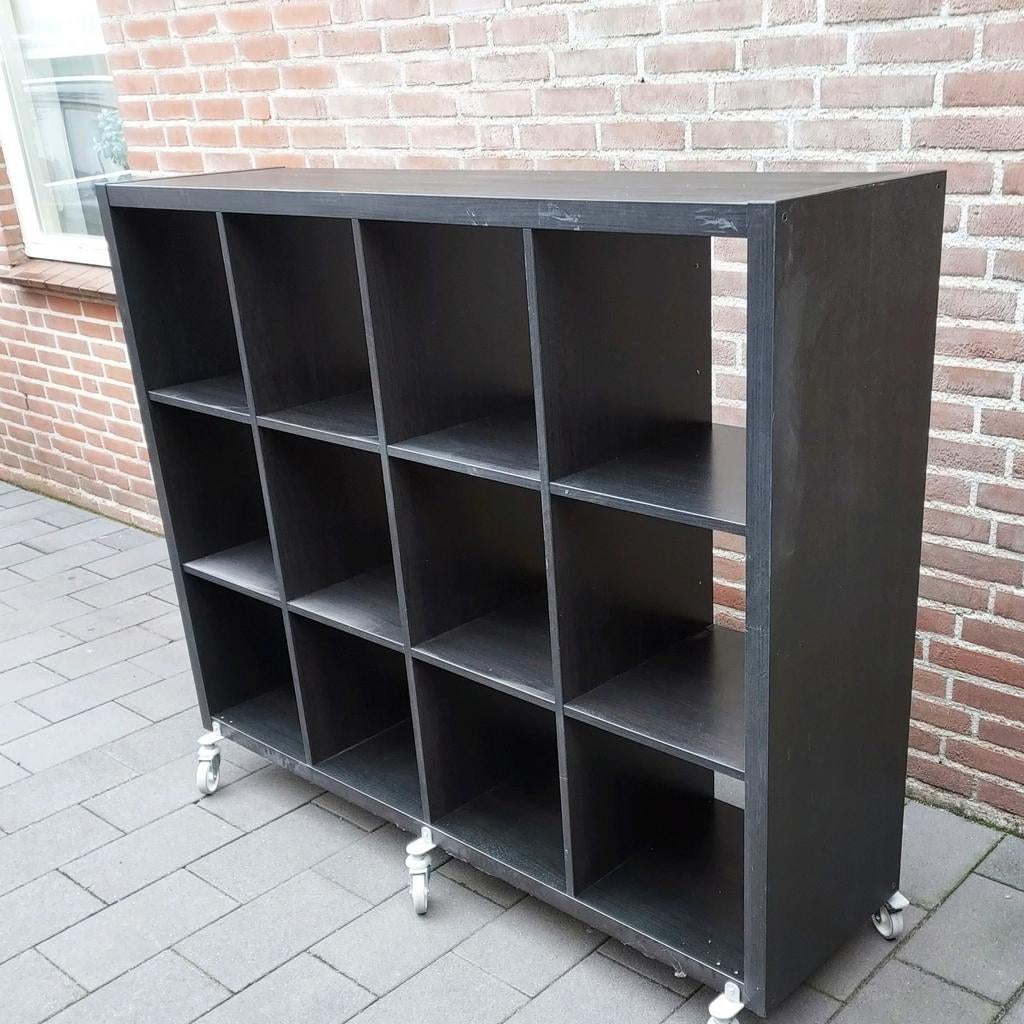 Ïkea kallax vakkenkast kast wandmeubel roomdivider, Ophalen, Gebruikt