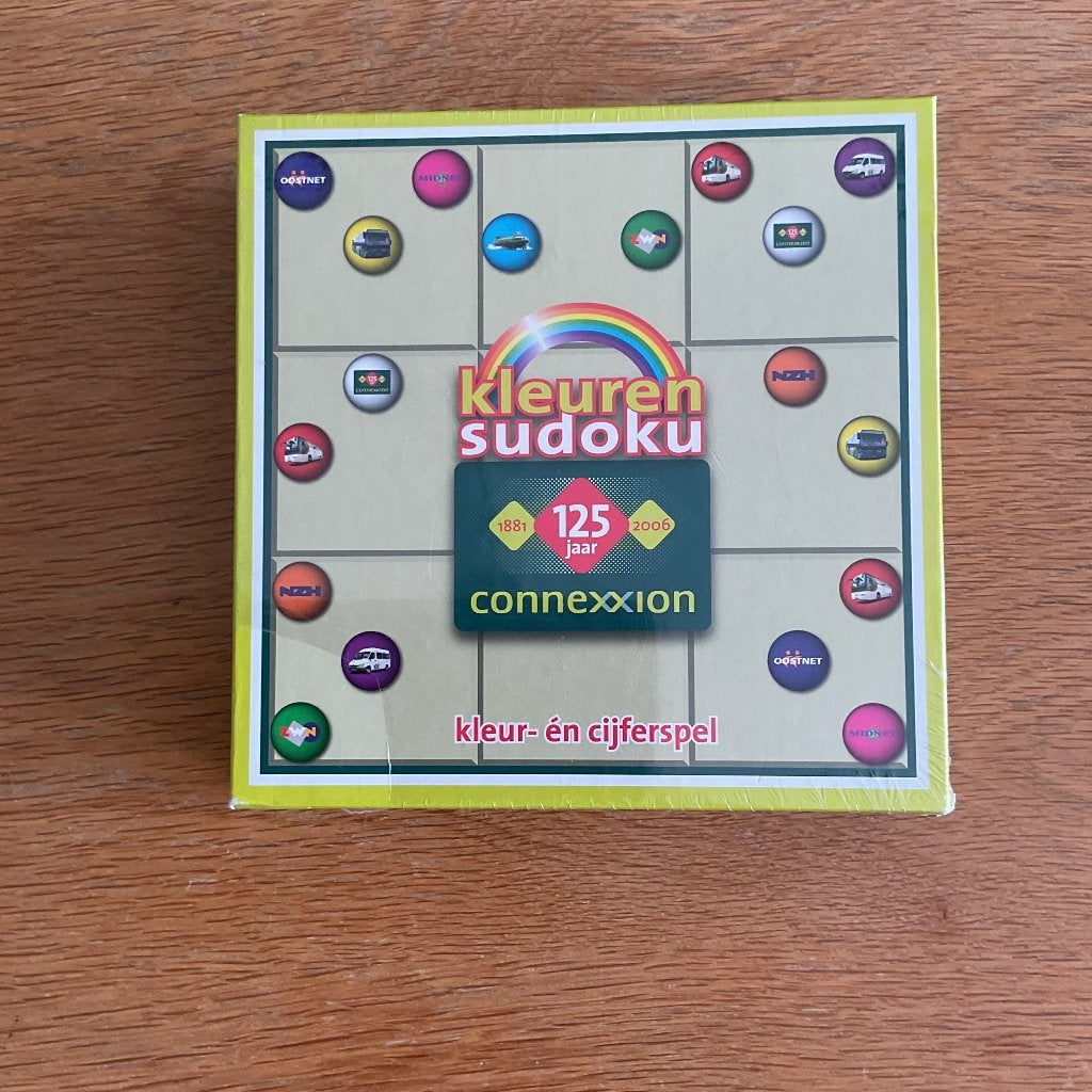 NIEUW kleuren sudoko, Ophalen of Verzenden, Nieuw
