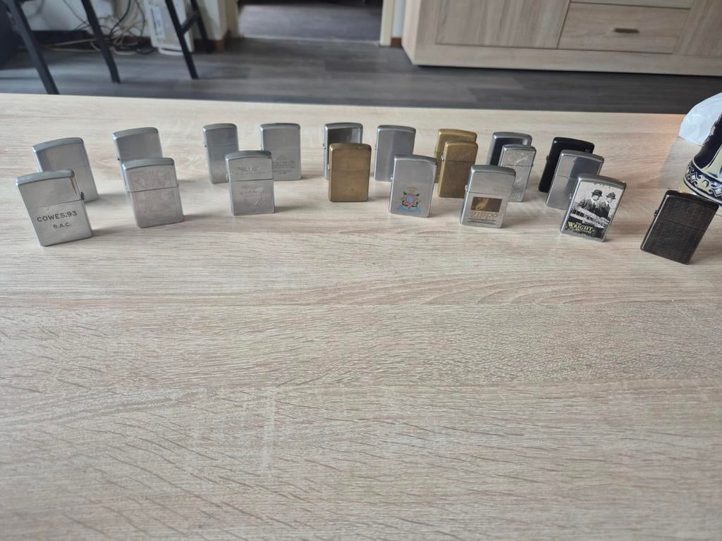 Zippo aanstekers collectie, Verzenden, Gebruikt, Aansteker