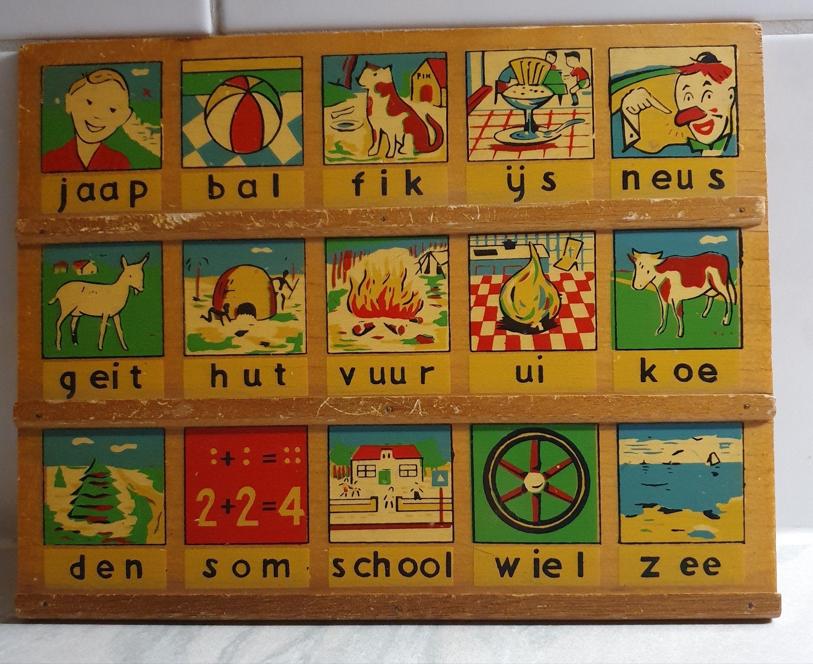 Leesplankje,  Jaap, bal, fik, Simplex, Ophalen of Verzenden