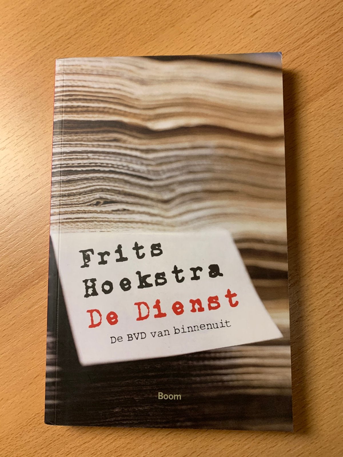 Frits Hoekstra - De dienst, Ophalen of Verzenden, Zo goed als nieuw, Frits Hoekstra