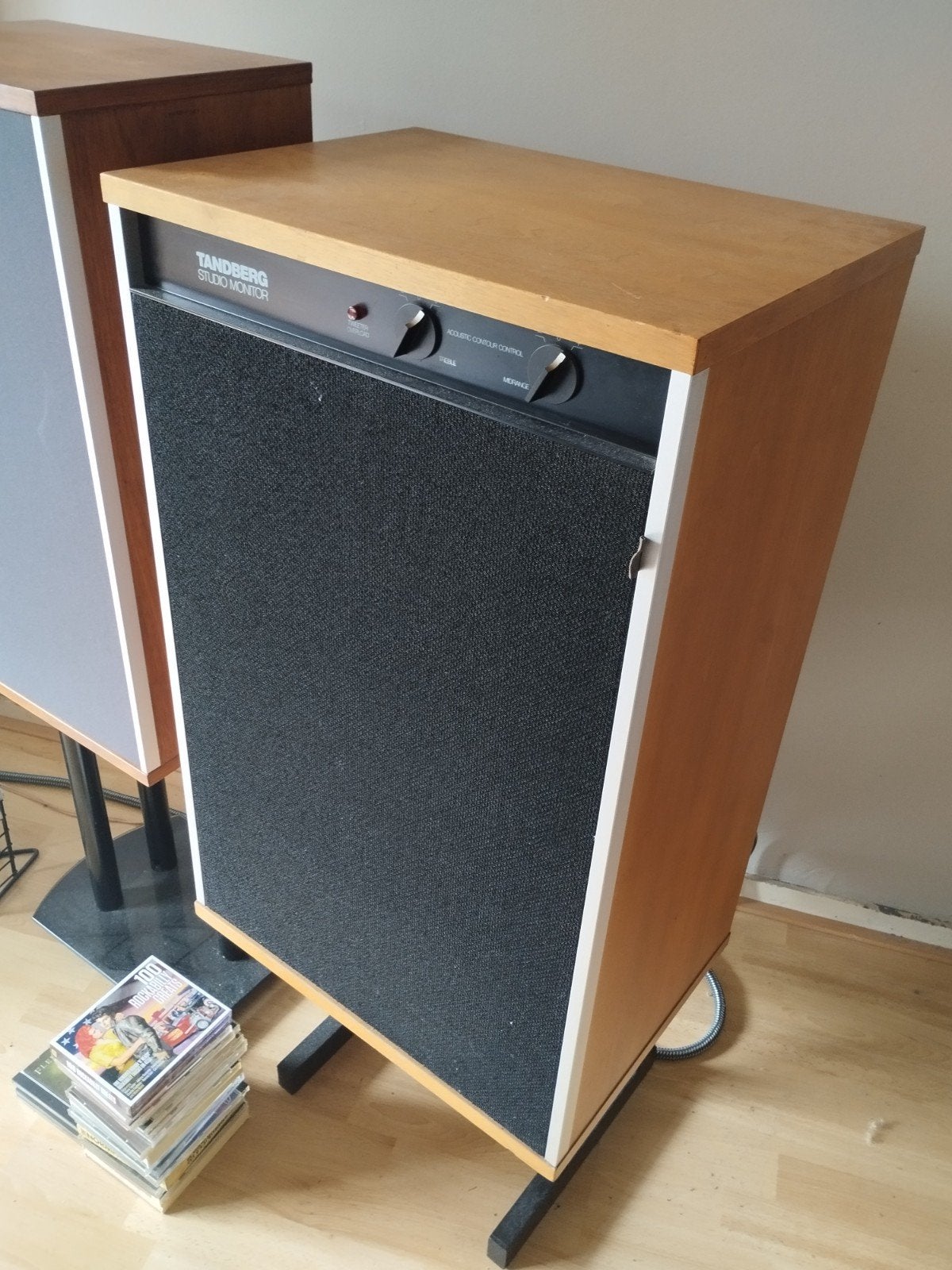Tandberg Studio Monitor Luidsprekers - Vintage Hifi, Studiomonitor, Gebruikt, Ophalen, 150 watt of meer