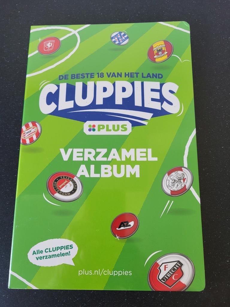 PLUS Cluppies Verzamelalbum - Voetbalplaatjes, Ophalen of Verzenden
