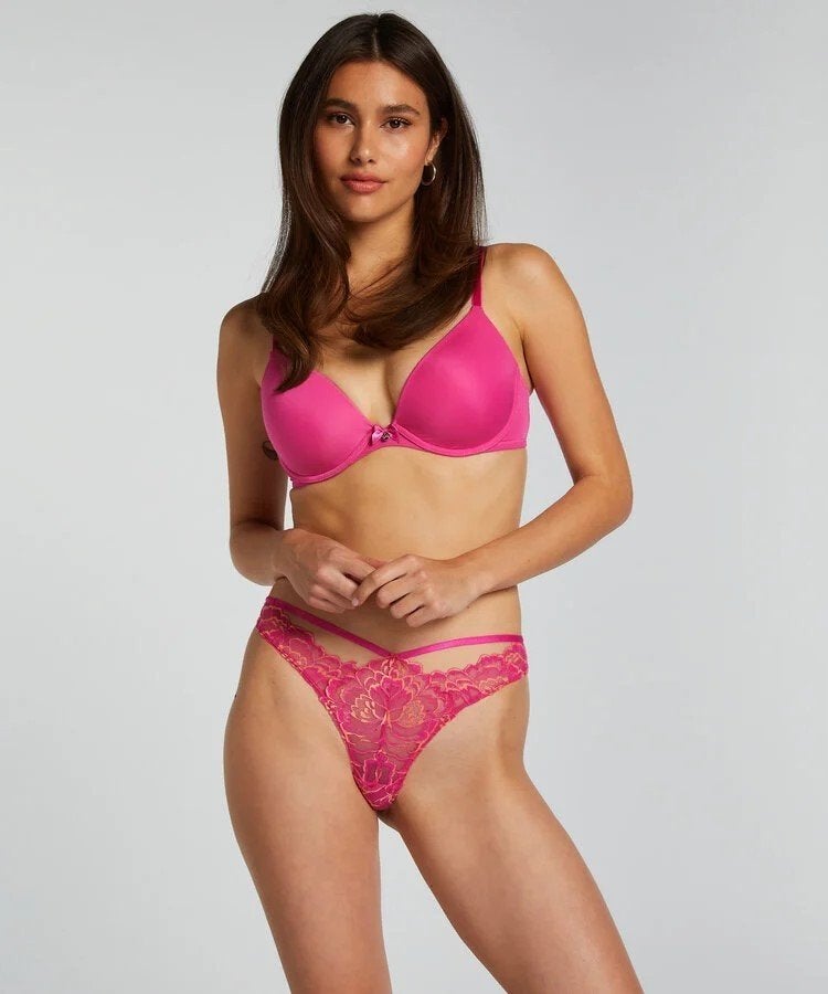Hunkemöller Brazilian Abby Roze maat XS, S en M (922), Hunkemöller, Ophalen of Verzenden, Roze, Slip