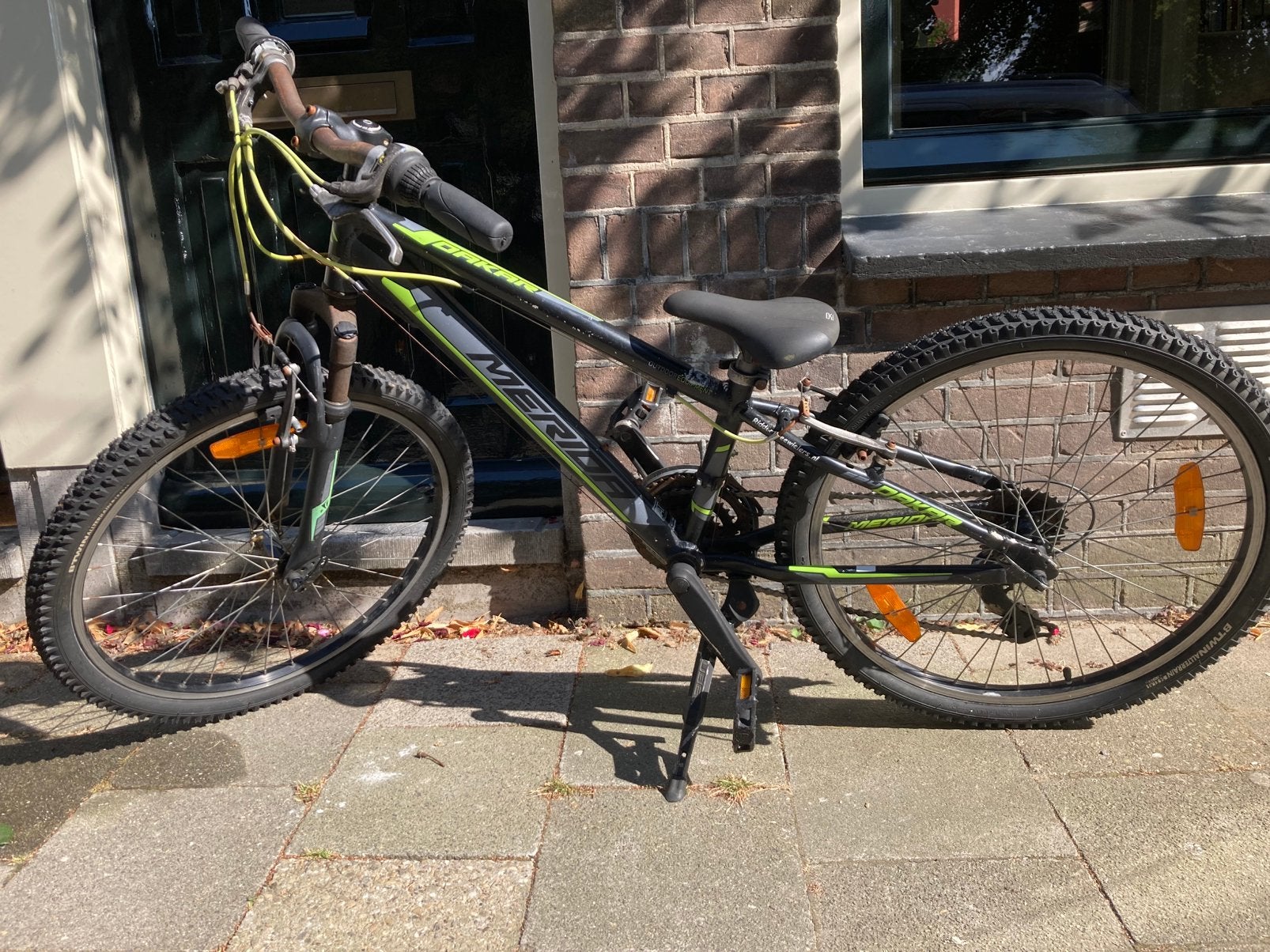 Mountain bike 24 inch opgeknapt & nagekeken, Ophalen, Velgrem, Versnellingen, Gebruikt