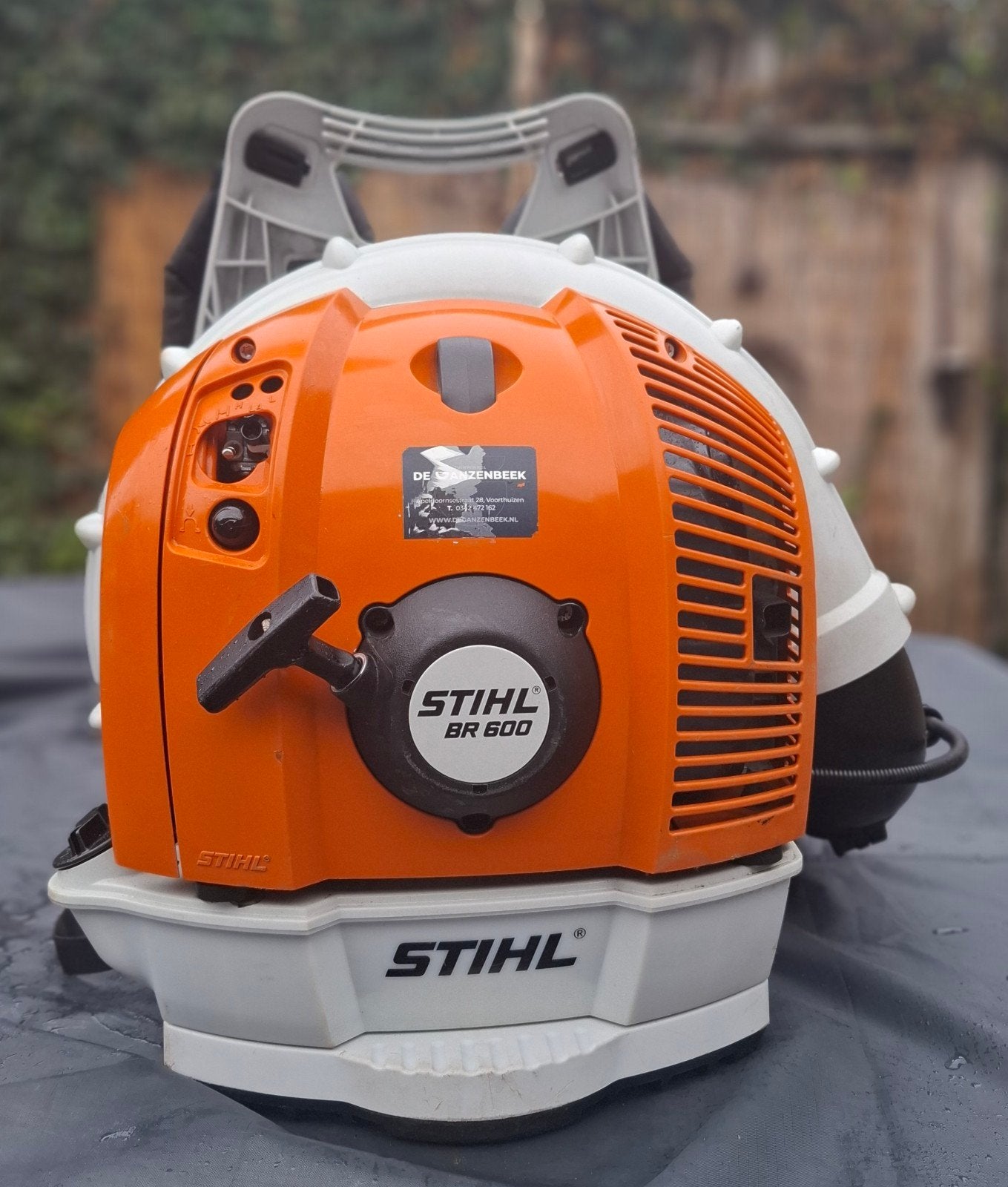 STIHL BR 600 Rugbladblazer 10-2022 Klaar voor de Herfst, Ophalen, Gebruikt, Benzine, Ruggedragen