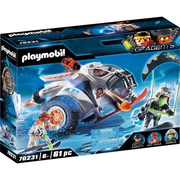 Playmobil Top Agents Ice Snow Nieuw in doos (70231), Ophalen, Complete set, Voertuig, Nieuw