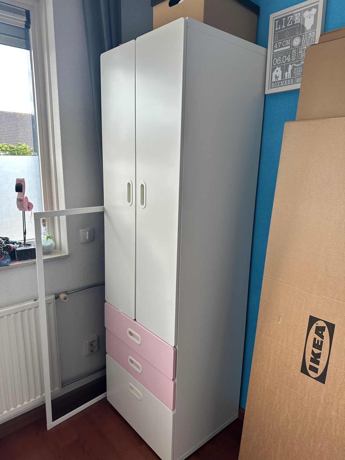 Smastad/ Platsa Kledingkast Ikea, Ophalen, Overige materialen, Gebruikt, 50 tot 100 cm