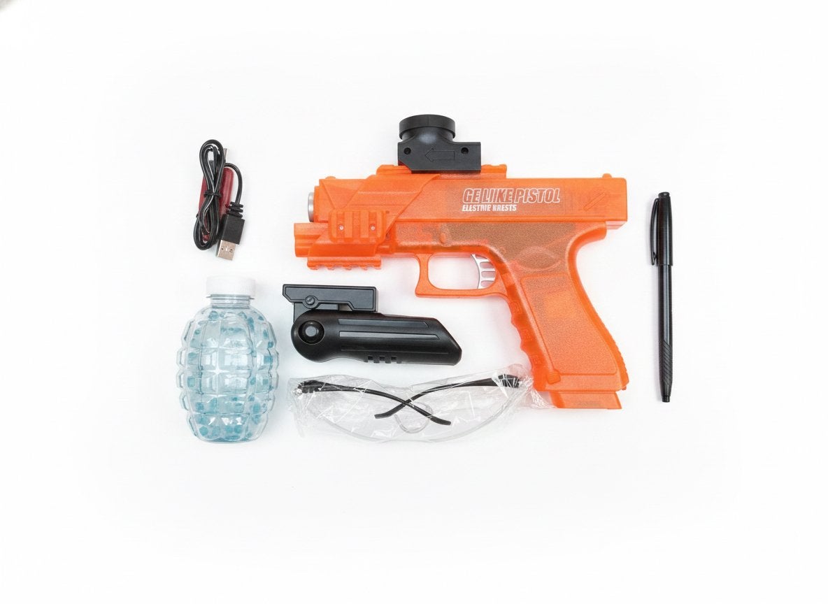Gelblaster elektrisch pistol oranje nieuw in doos, Verzenden, Nieuw, Jongen of Meisje