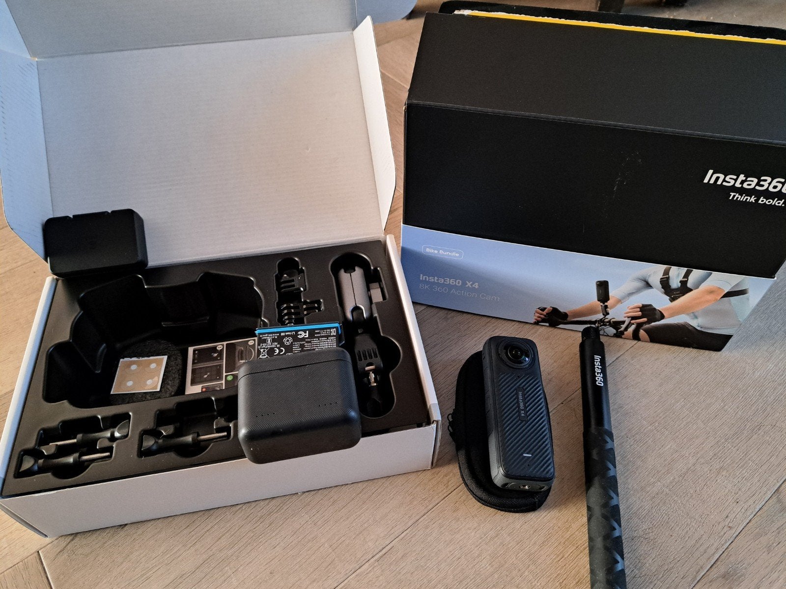 Insta360 X4 8K 360 Actiecamera, Audio, Tv en Foto, Ophalen of Verzenden, Gebruikt, Overige merken