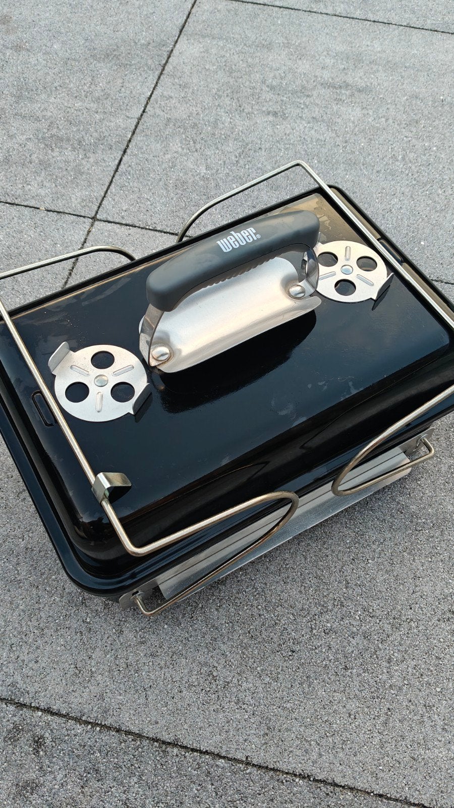 weber go anywhere bbq, Ophalen of Verzenden, Zo goed als nieuw