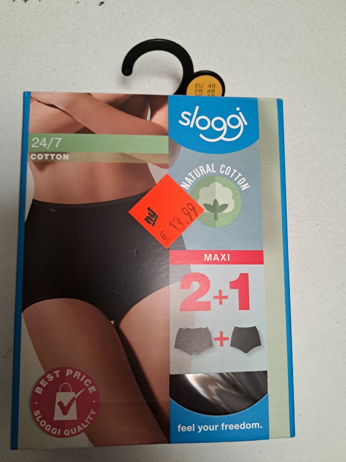 sloggi dames slips maat 46 nieuw., Ophalen of Verzenden, Slip