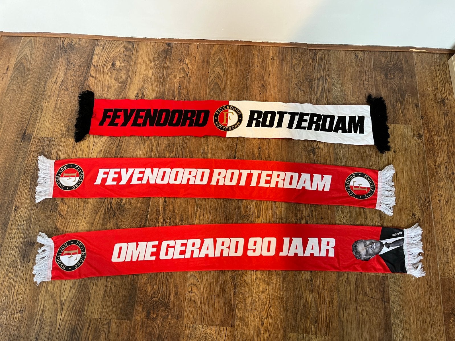 3 Feyenoord sjaals gratis, Ophalen, Zo goed als nieuw, Feyenoord