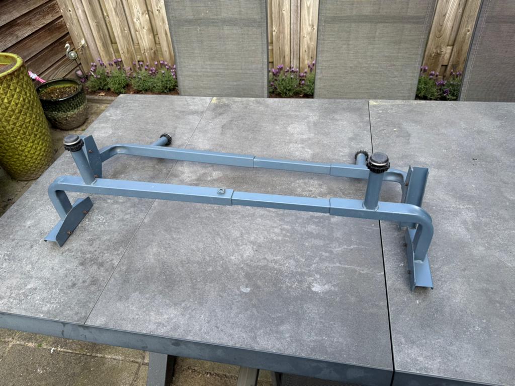 Te koop potenset type 129 voor Auping bedspiraal 70-100cm, Ophalen, Verstelbaar, 90 cm, Eenpersoons