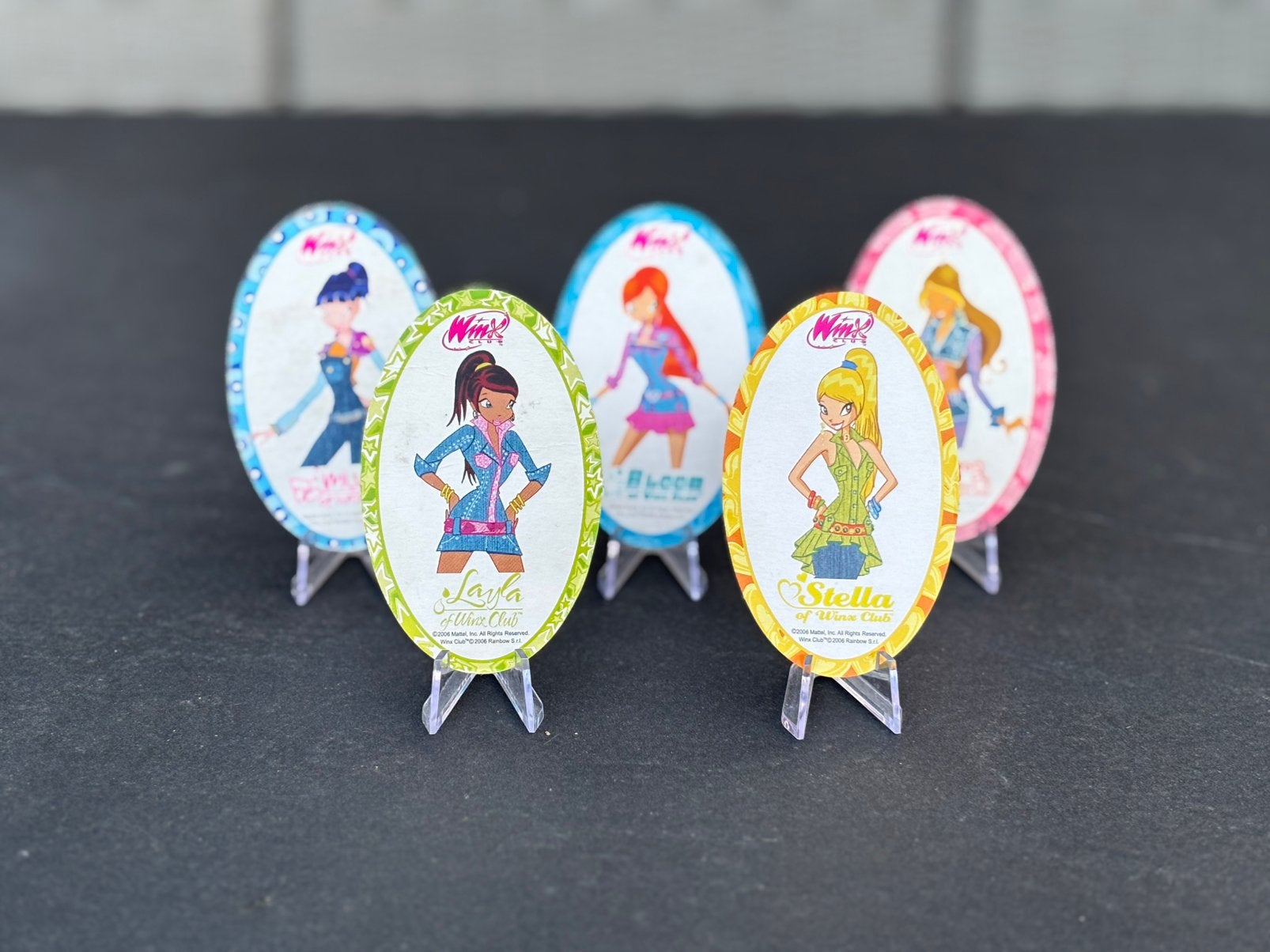 Winx Club Denim kaarten Mattel poppen, Ophalen of Verzenden, Gebruikt, Accessoires