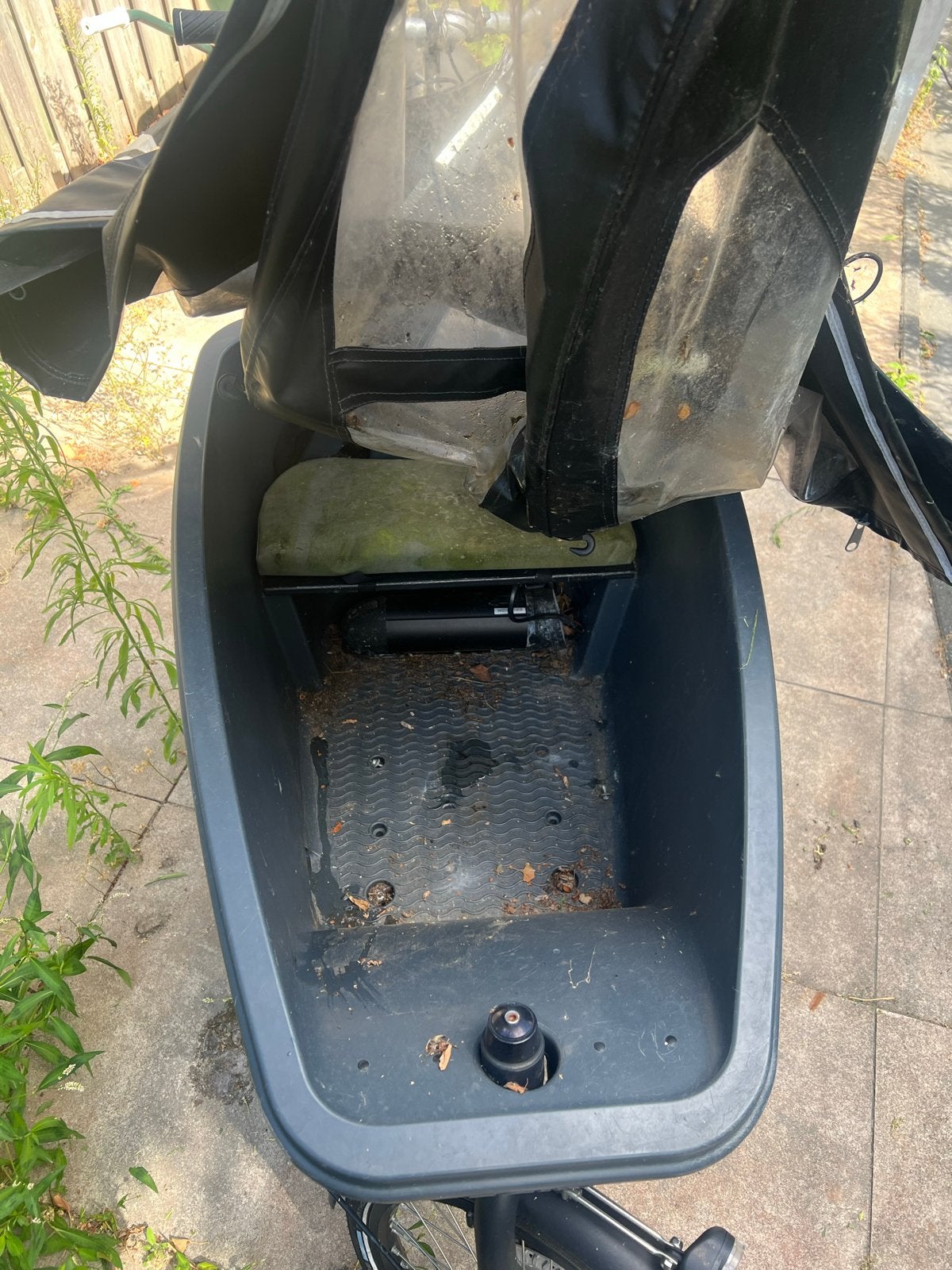 Dolly Bakfiets met huif - Elektrisch, Gebruikt, Elektrisch, 2 kinderen, Schijfrem