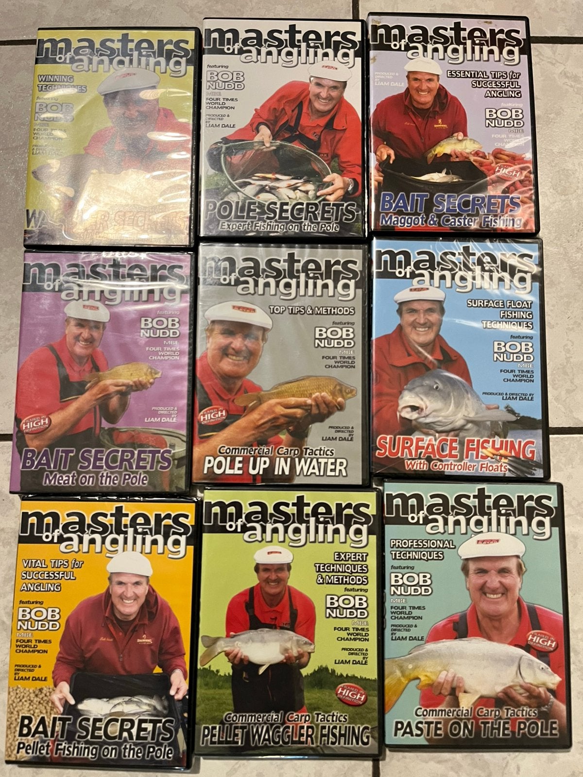 Sensas, colmic, preston, matrix…. Bob Nudd dvd, Watersport en Boten, Ophalen of Verzenden, Nieuw, Overige typen