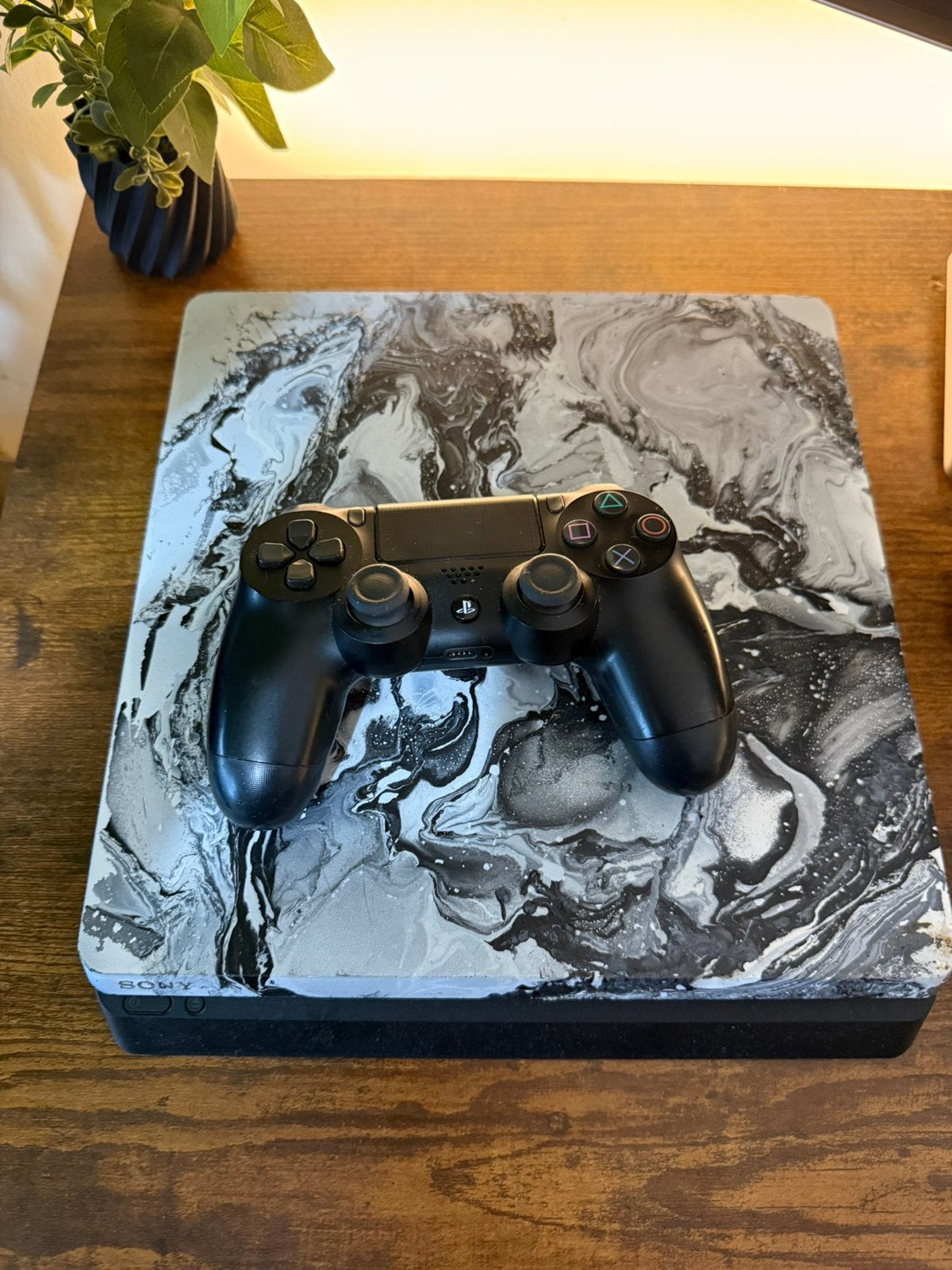 Playstation 4 - Slim - 500GB, Ophalen of Verzenden, Zo goed als nieuw, Met 1 controller, Original
