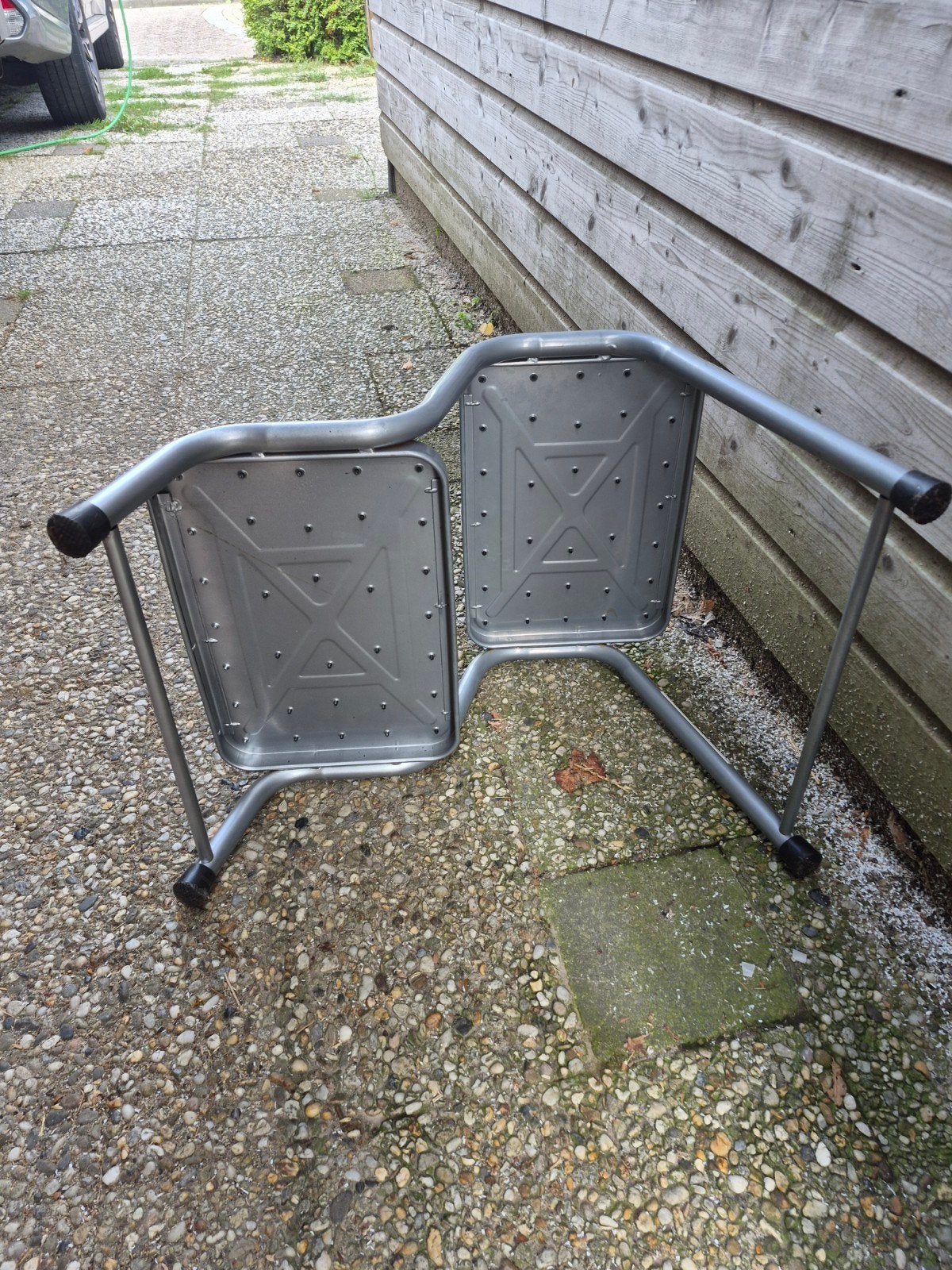 Caravan opstapje - Handig en stevig, Ophalen, Gebruikt