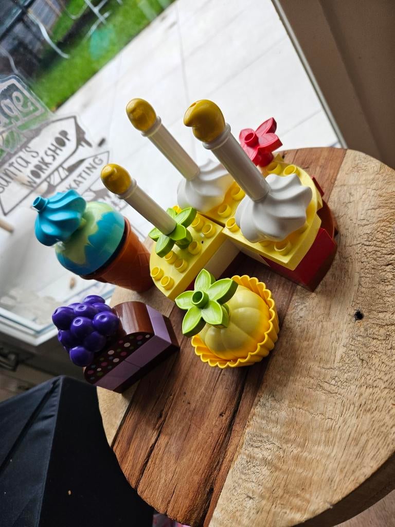 Lego Duplo Taartjes en IJsje, Ophalen of Verzenden, Gebruikt, Overige merken