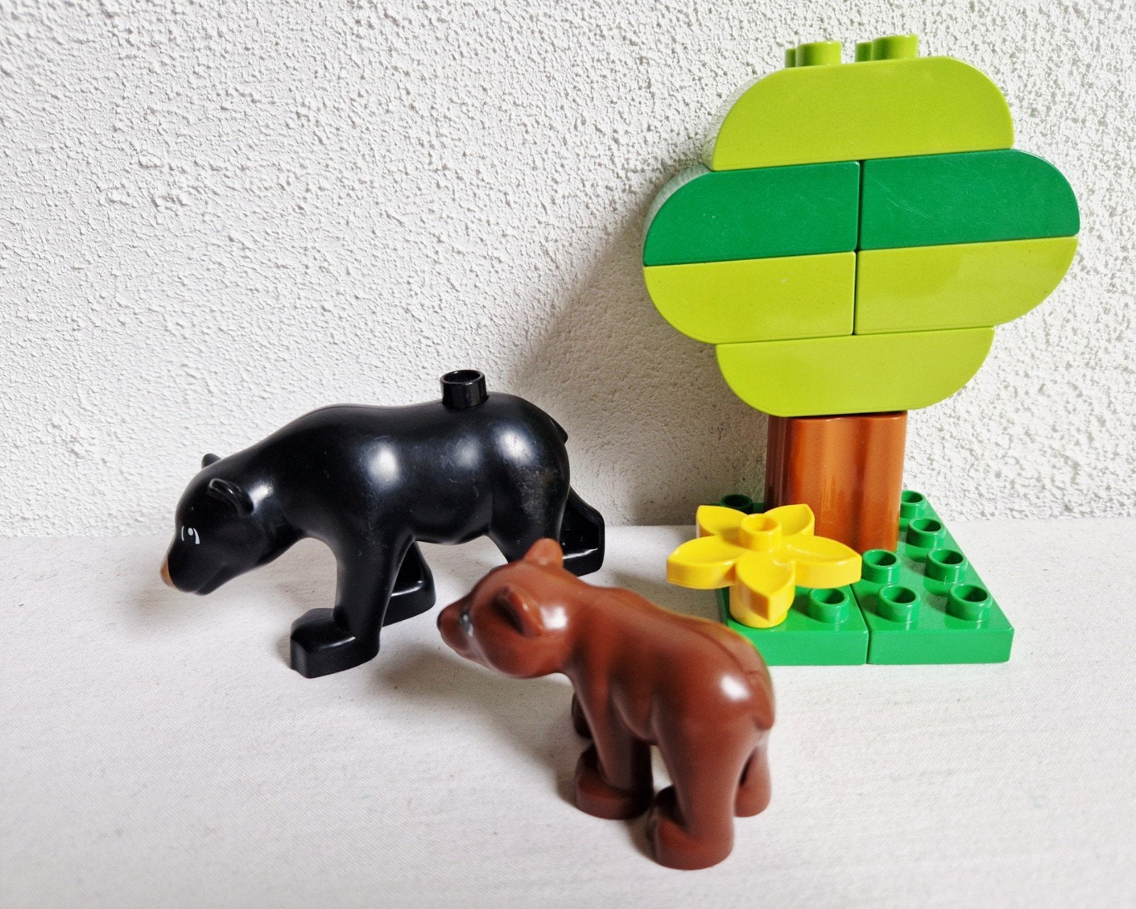 Duplo dierentuin dieren bosdieren beer, Ophalen of Verzenden, Gebruikt, Duplo