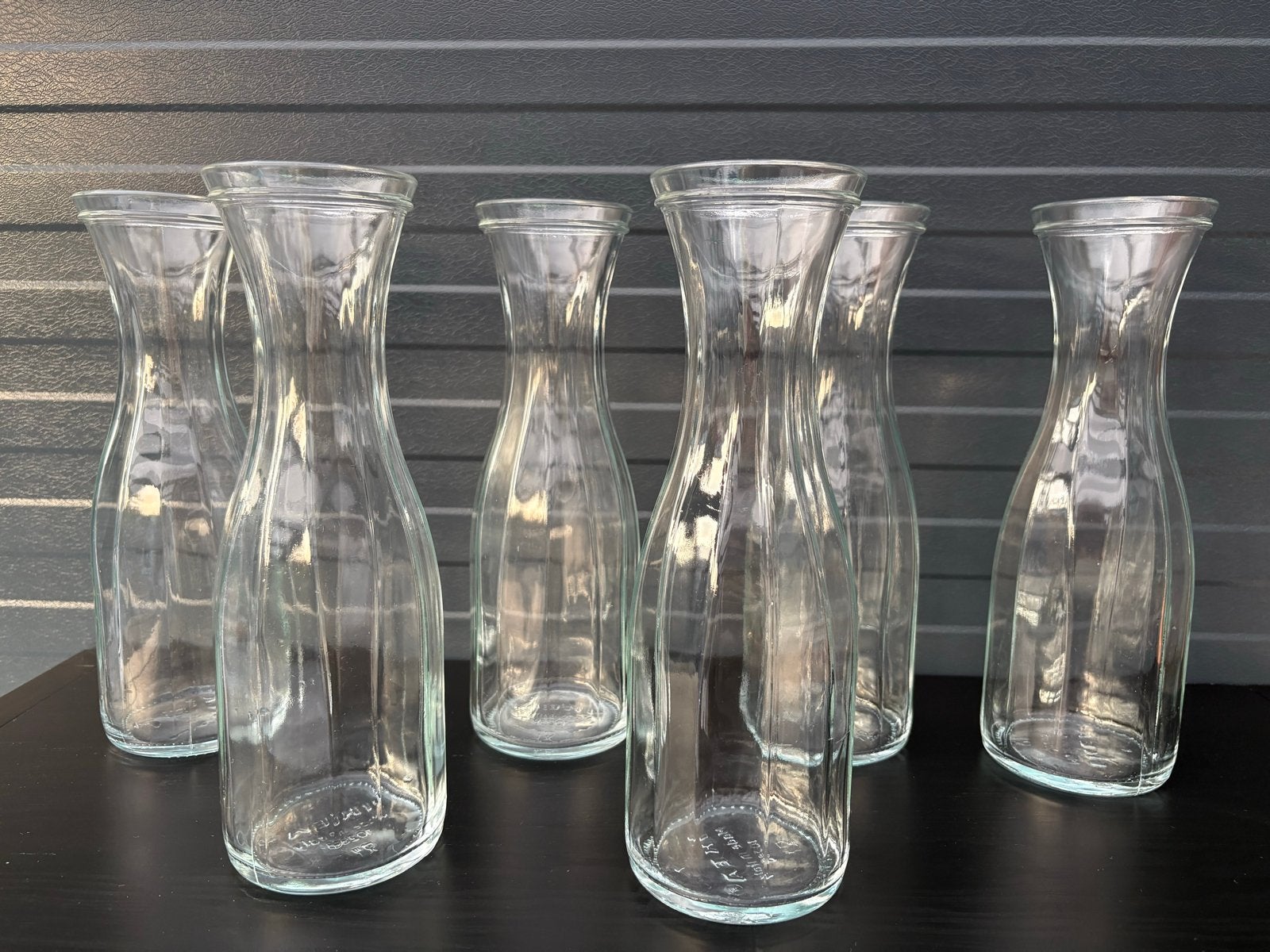 IKEA KARAFF glazen karaffen – set van 6, Ophalen, Zo goed als nieuw, Transparant, Glas