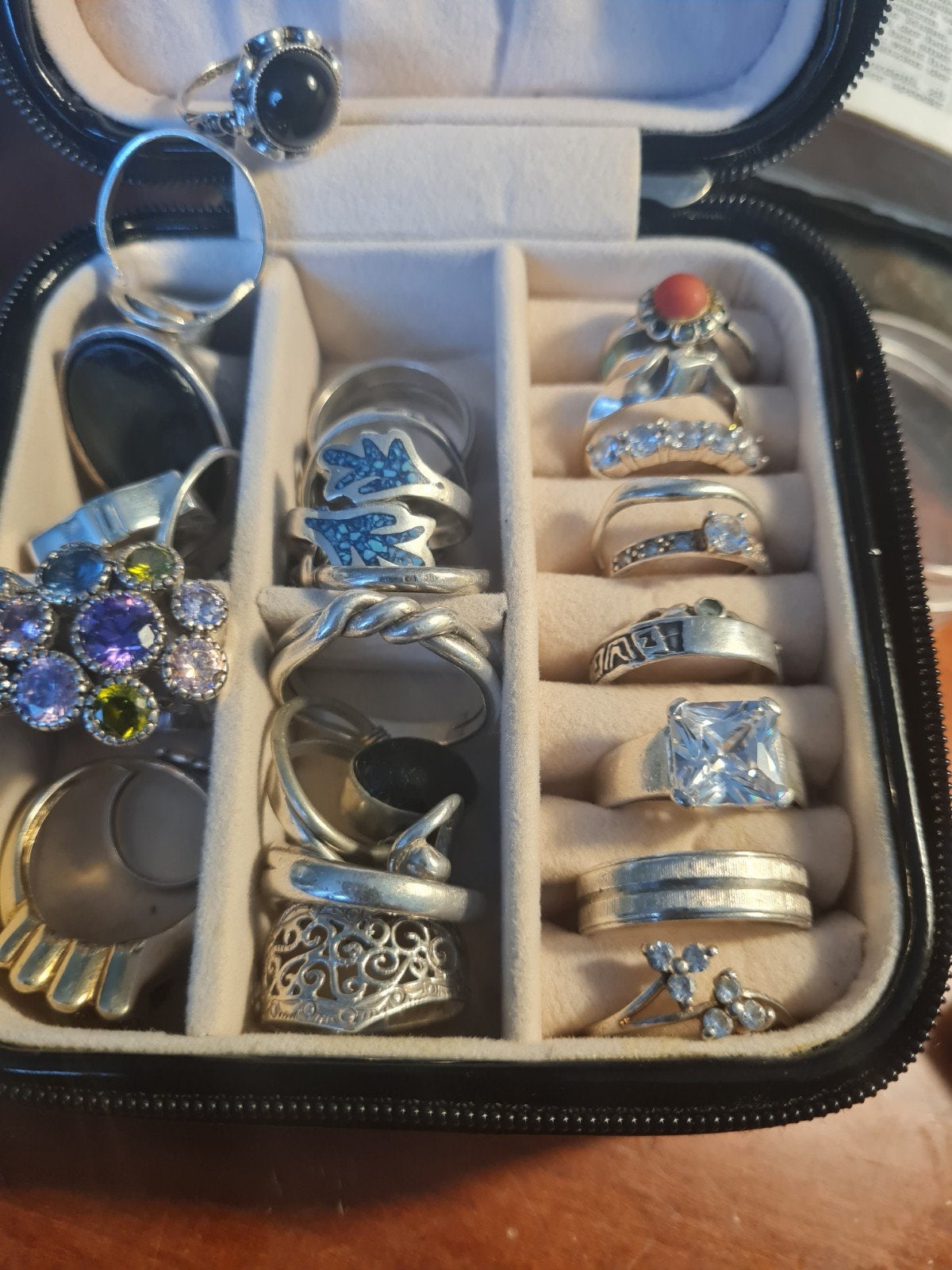 zilveren  sieraden, Ophalen of Verzenden, Zo goed als nieuw, Overige kleuren