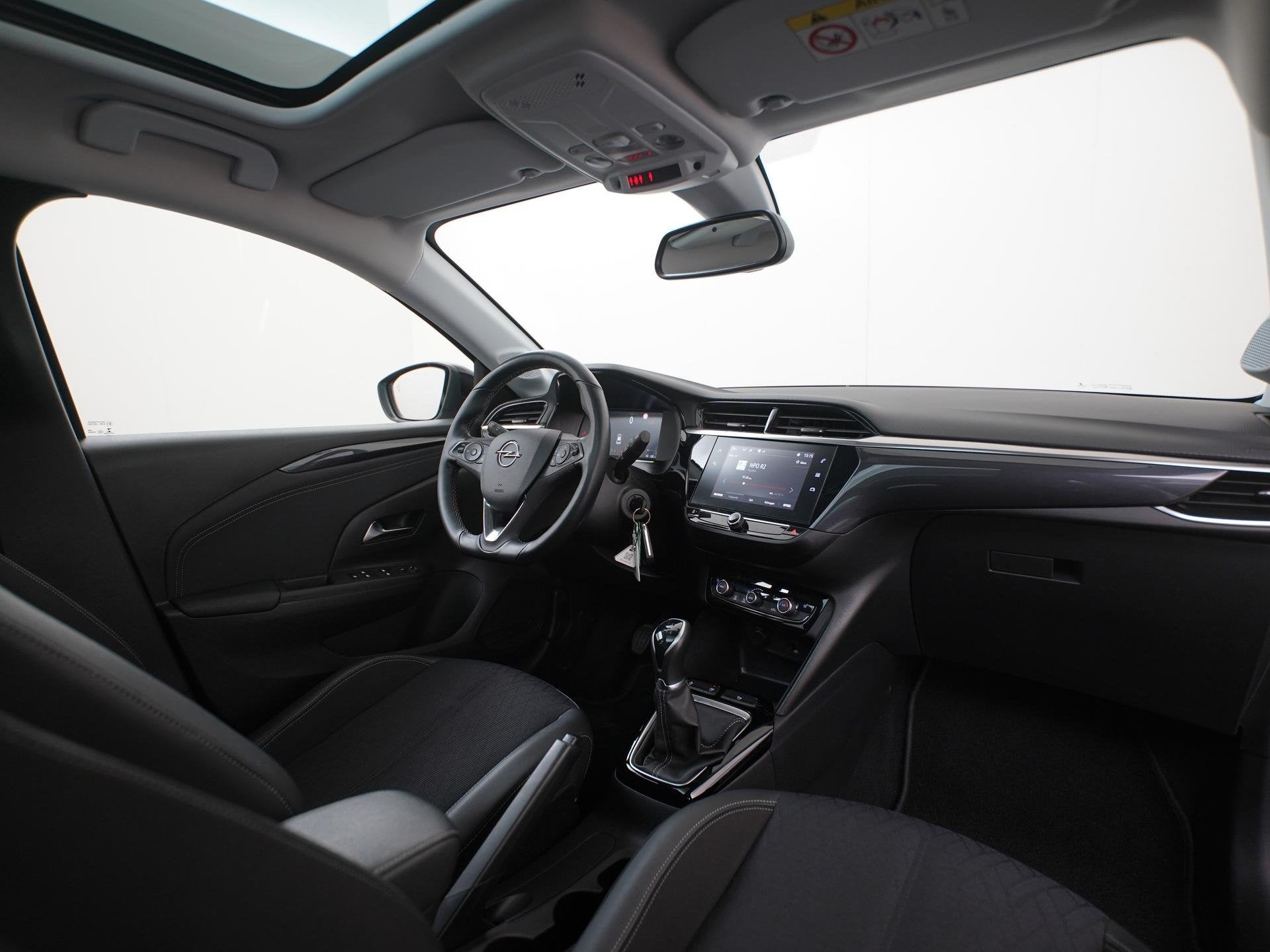 Opel Corsa 1.2 Elegance | Panoramadak | Stuur & Stoel Verwar, Voorwielaandrijving, 12 maanden, Stof, Euro 6