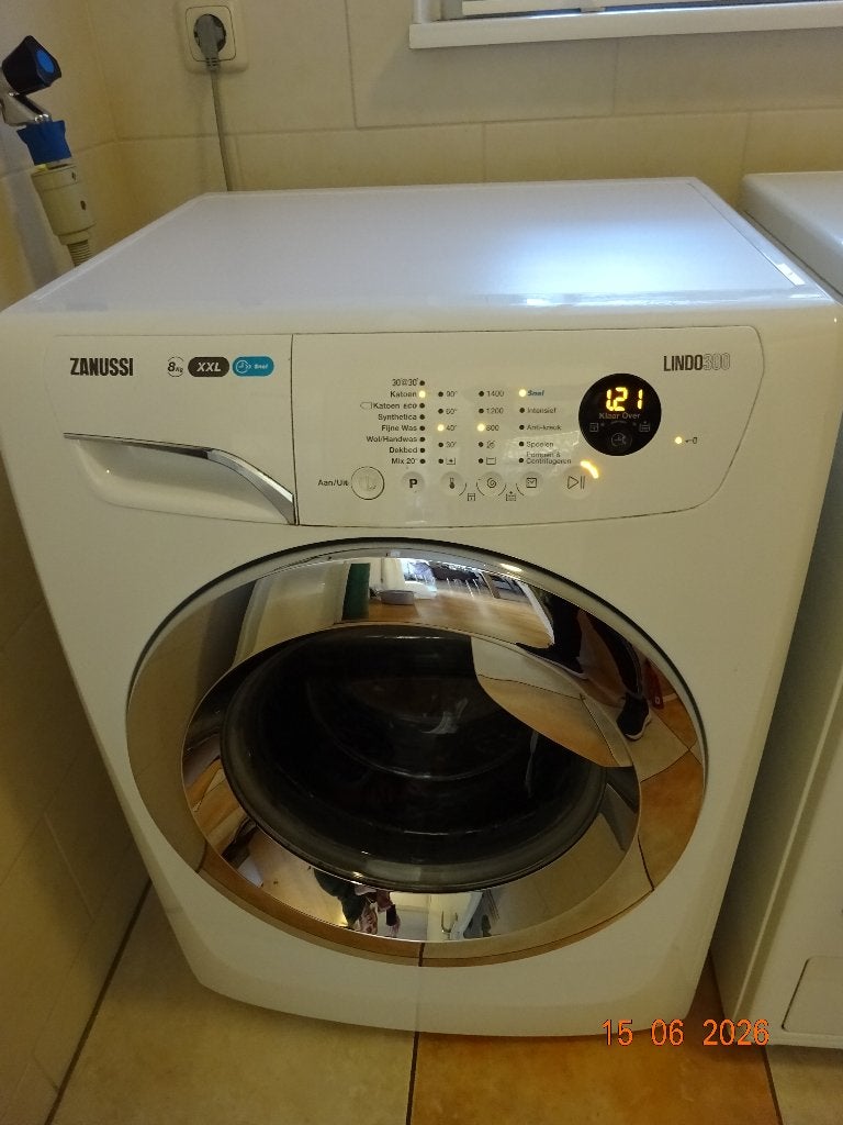 Zanussi 8kg xxl wasmachine A++, Ophalen, 6 tot 8 kg, Gebruikt, 1600 toeren of meer
