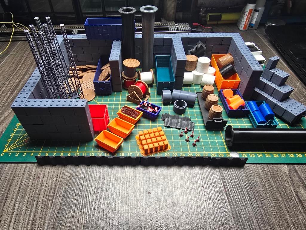 H0 Scenery/diorama accessoires - Fabriek/Industrie, Gelijkstroom of Wisselstroom, Overige typen, Nieuw, Ophalen