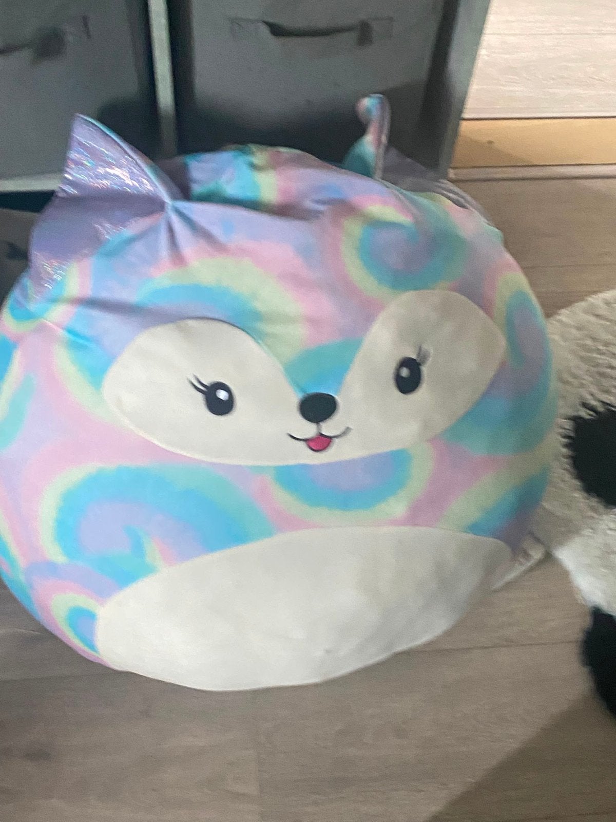 Squishmallow eenhoorn en vos knuffels, Eenhoorn, Ophalen of Verzenden, Zo goed als nieuw, Middelgroot (20 tot 80 cm)