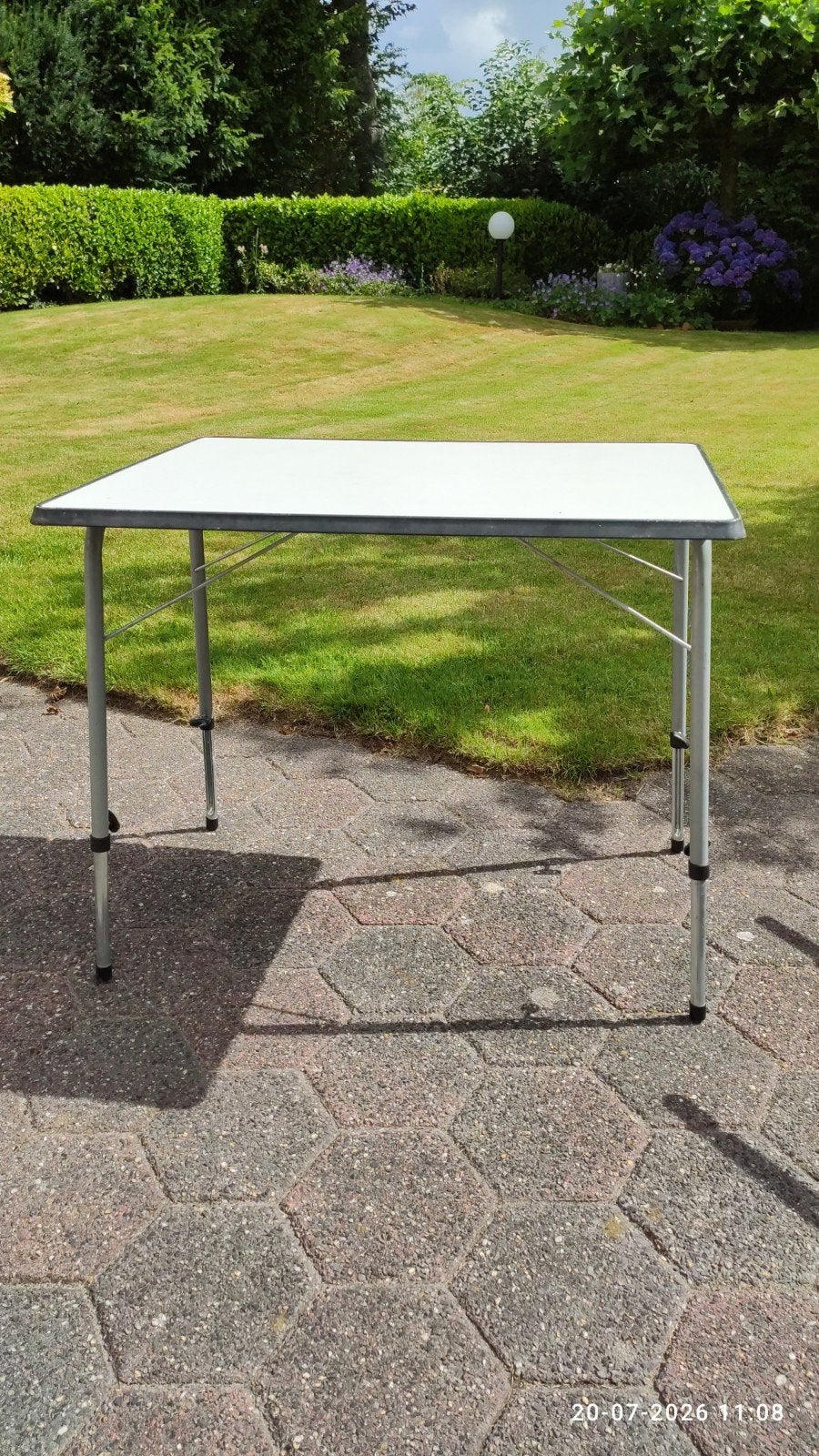 Camping tafeltje, 80x60, Caravans en Kamperen, Ophalen