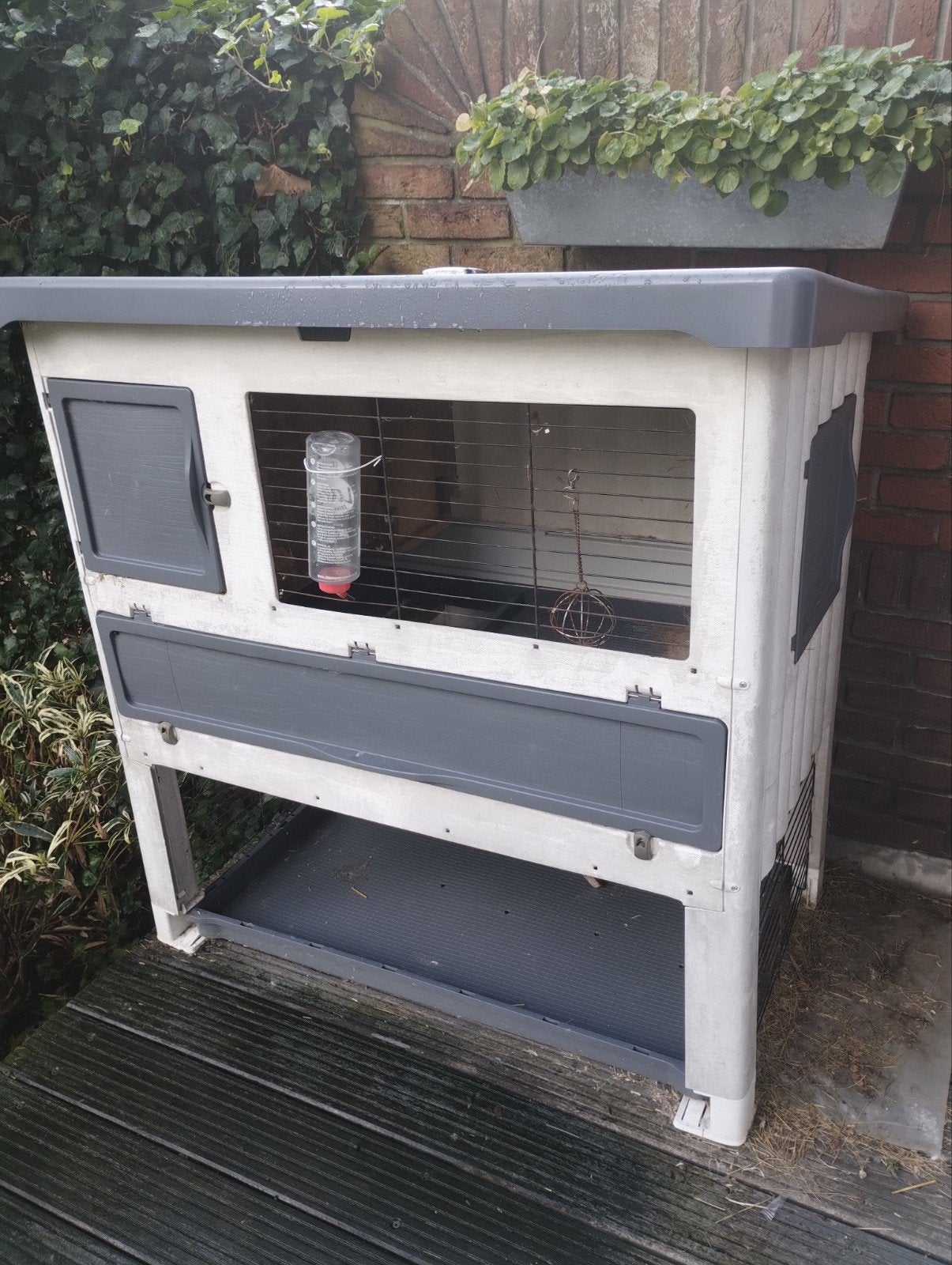 konijnenhok inclusief ren, Dieren en Toebehoren, Ophalen, 90 cm of meer, Hok, 110 cm of meer