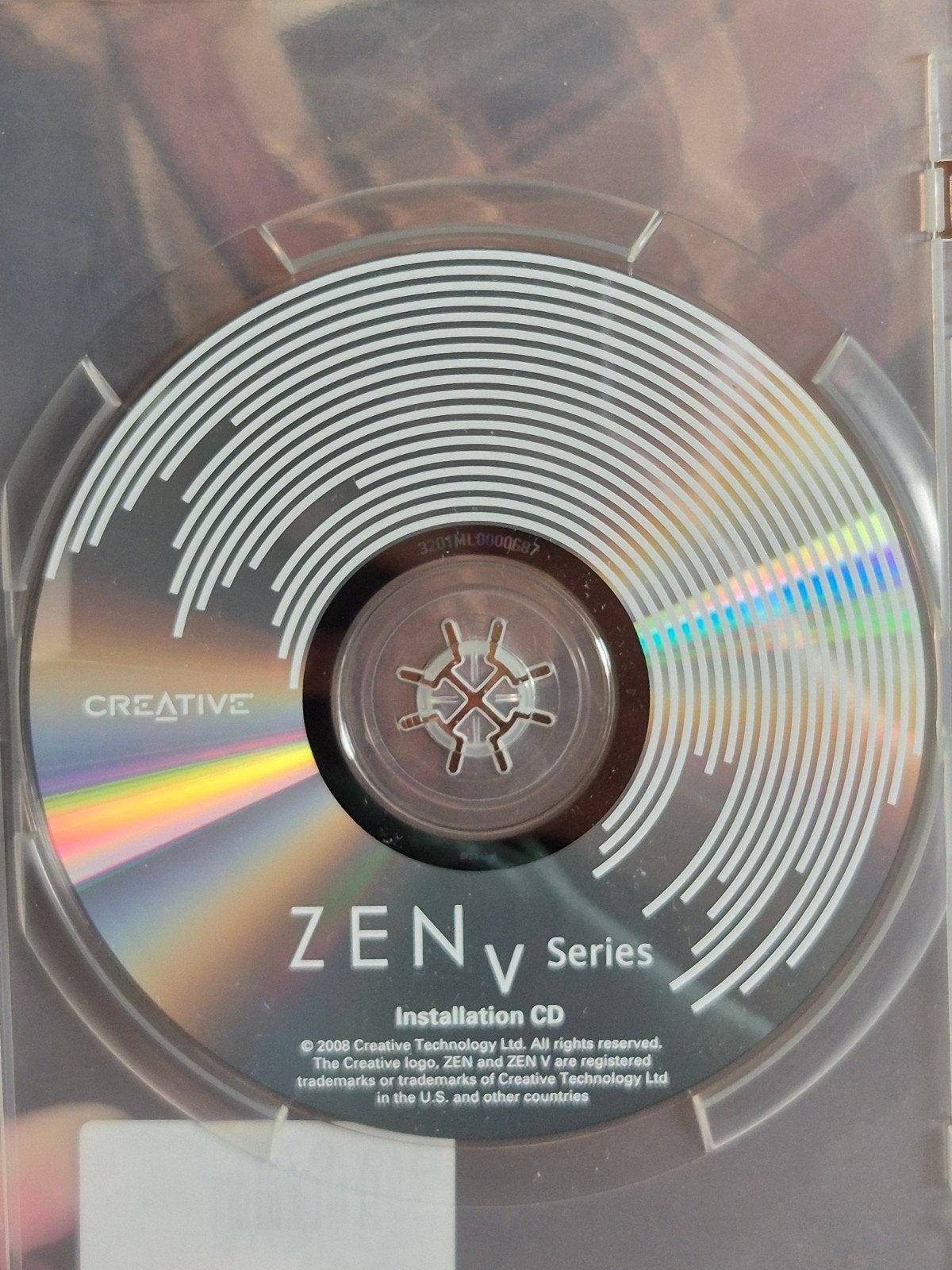 Creative ZEN V Series Installatie CD, Ophalen of Verzenden, Zo goed als nieuw, Windows