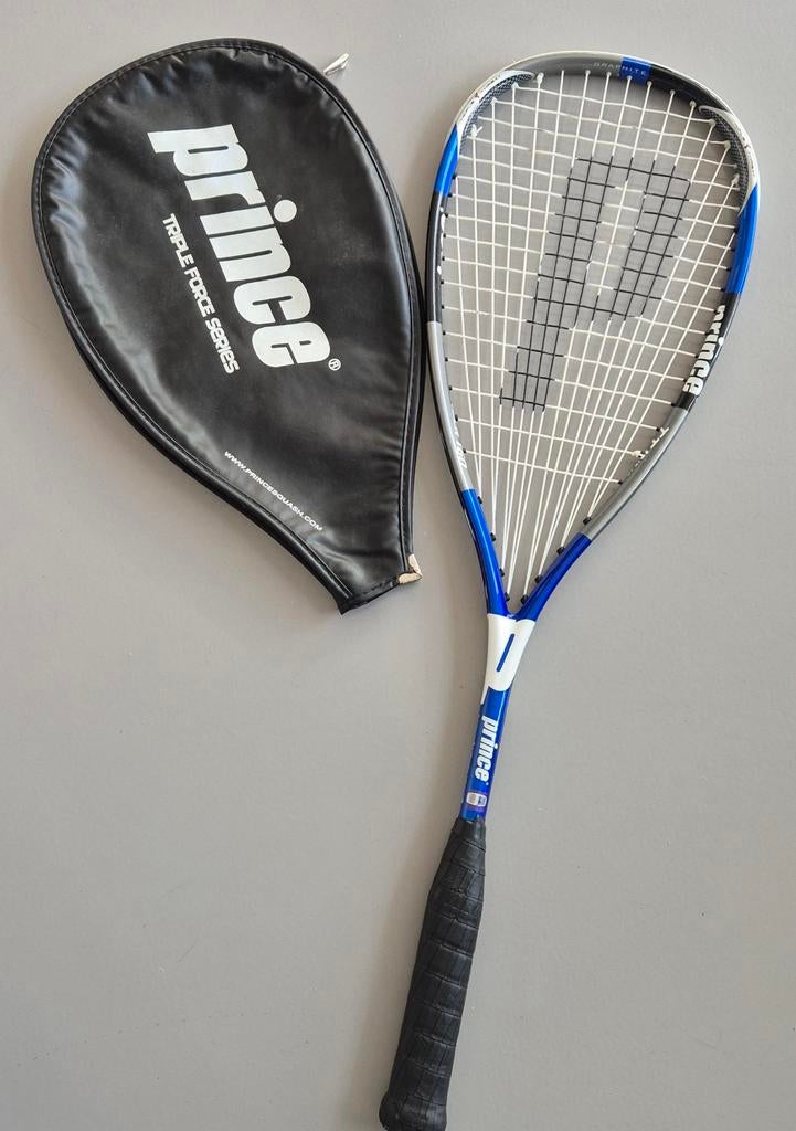 Prince squash racket, Ophalen, Gebruikt, Racket, Met hoes