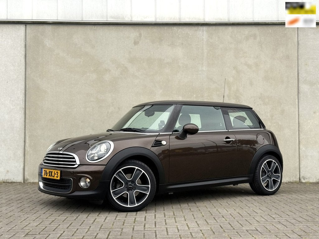 Mini 3-Deurs 1.6 Cooper Pepper, Xenon, NAP, 17inch, Auto's, Mini, Voorwielaandrijving, Euro 5, Stof, Zwart