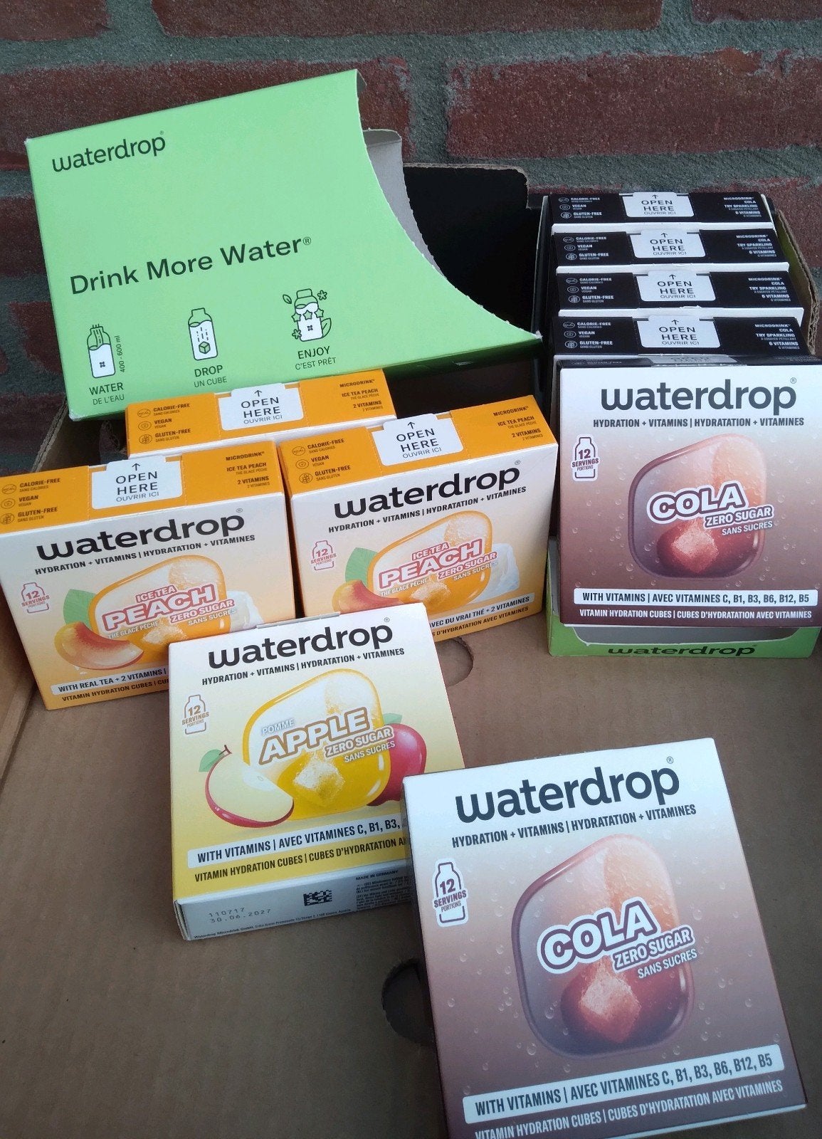 Waterdrop Microdrink mix, Sport en Fitness, Verzenden, Nieuw, Poeder of Drank