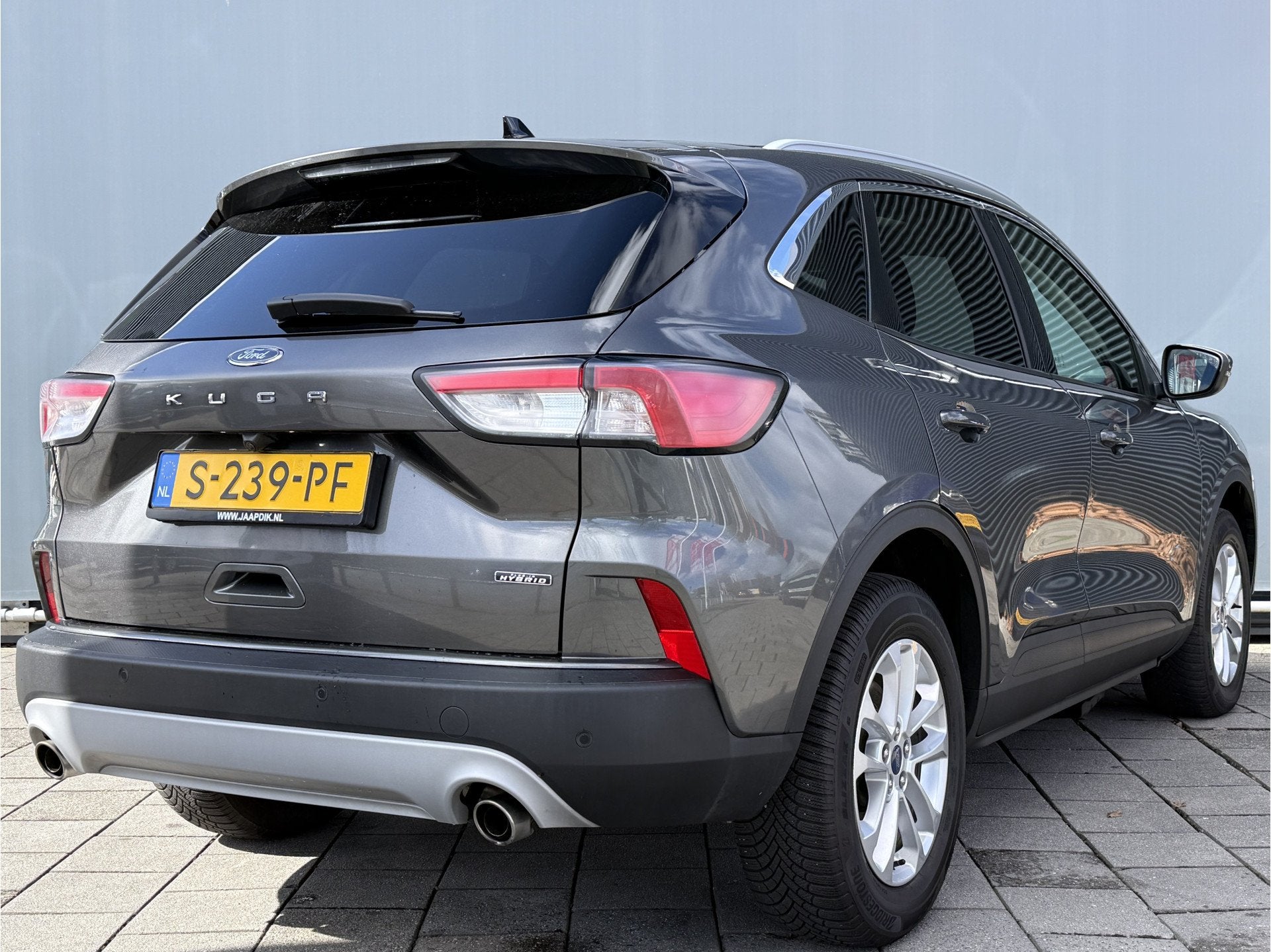Ford Kuga BWJ 2023 | 2.5 PHEV 225PK Titanium | PANO DAK | CA, Auto's, Gebruikt, 4 cilinders, Bedrijf, Hybride Elektrisch/Benzine