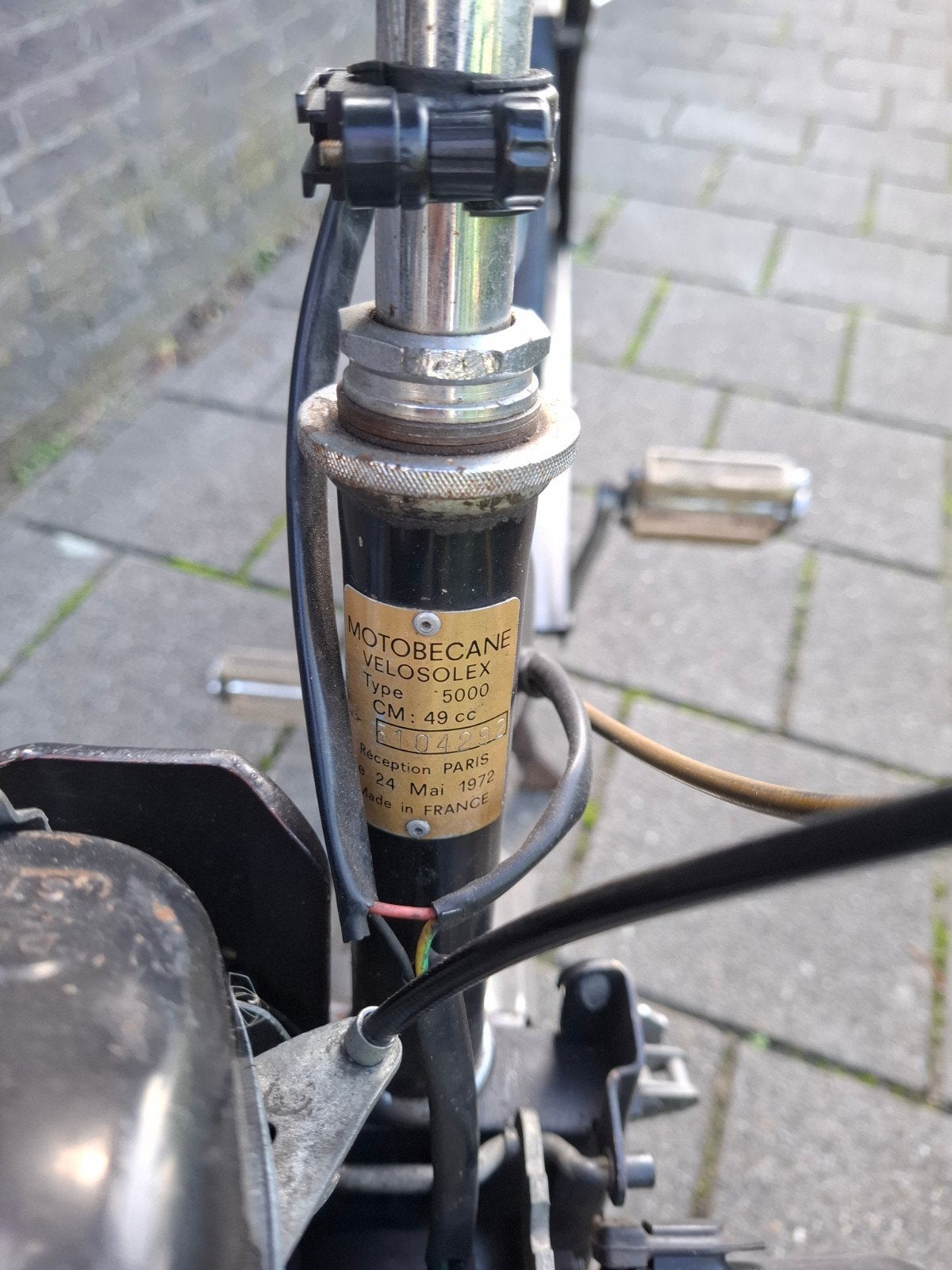 Solex 5000, 55 tot 59 cm, Ophalen