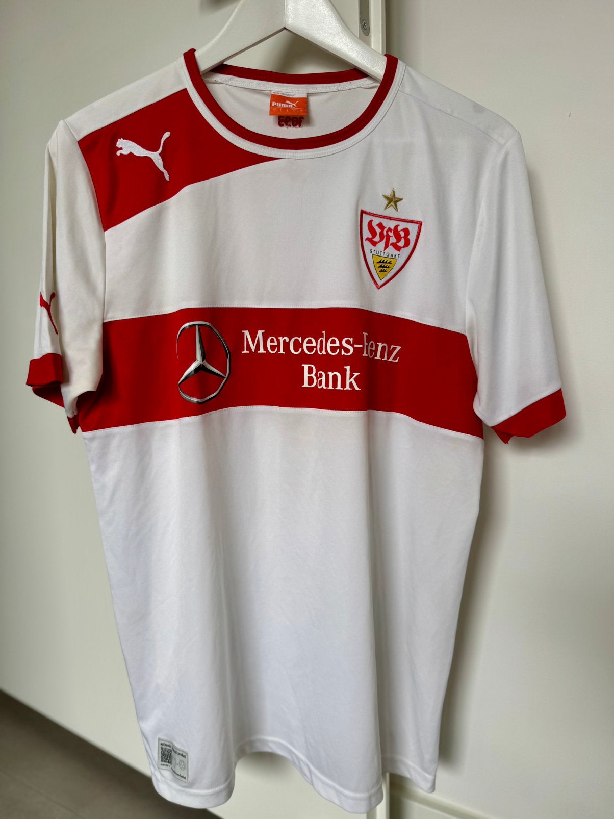 VFB Stuttgart  2012 / 2013  voetbal shirt  Maat L  Puma, Maat L, Ophalen of Verzenden, Zo goed als nieuw, Shirt