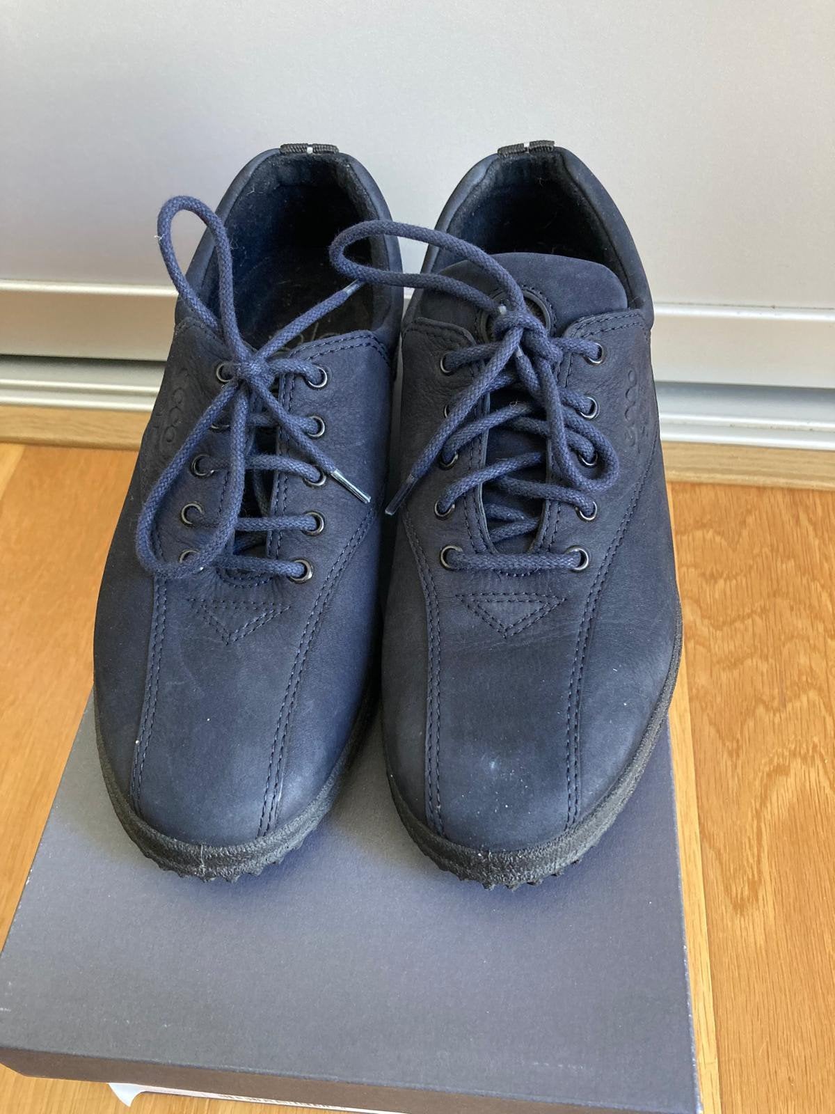 ECCO SOFT dames veterschoenen - Zo goed als nieuw, Ophalen, Schoenen met lage hakken, Blauw, ECCO