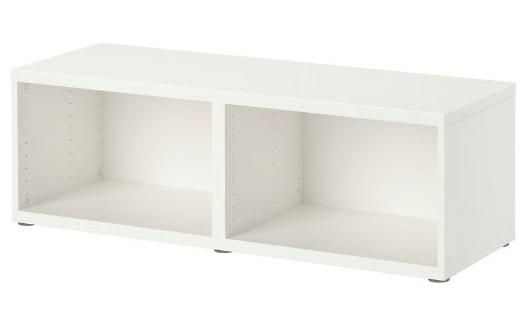 IKEA BESTÅ Basiselement wit 120x40x38 cm, Ophalen, Gebruikt
