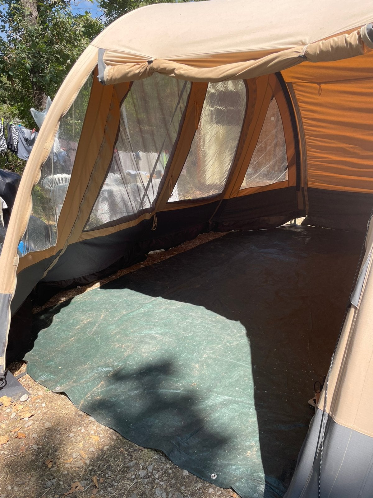 tunneltent en kampeerspullen, Caravans en Kamperen, Tenten, Ophalen, Gebruikt, Tot en met 5